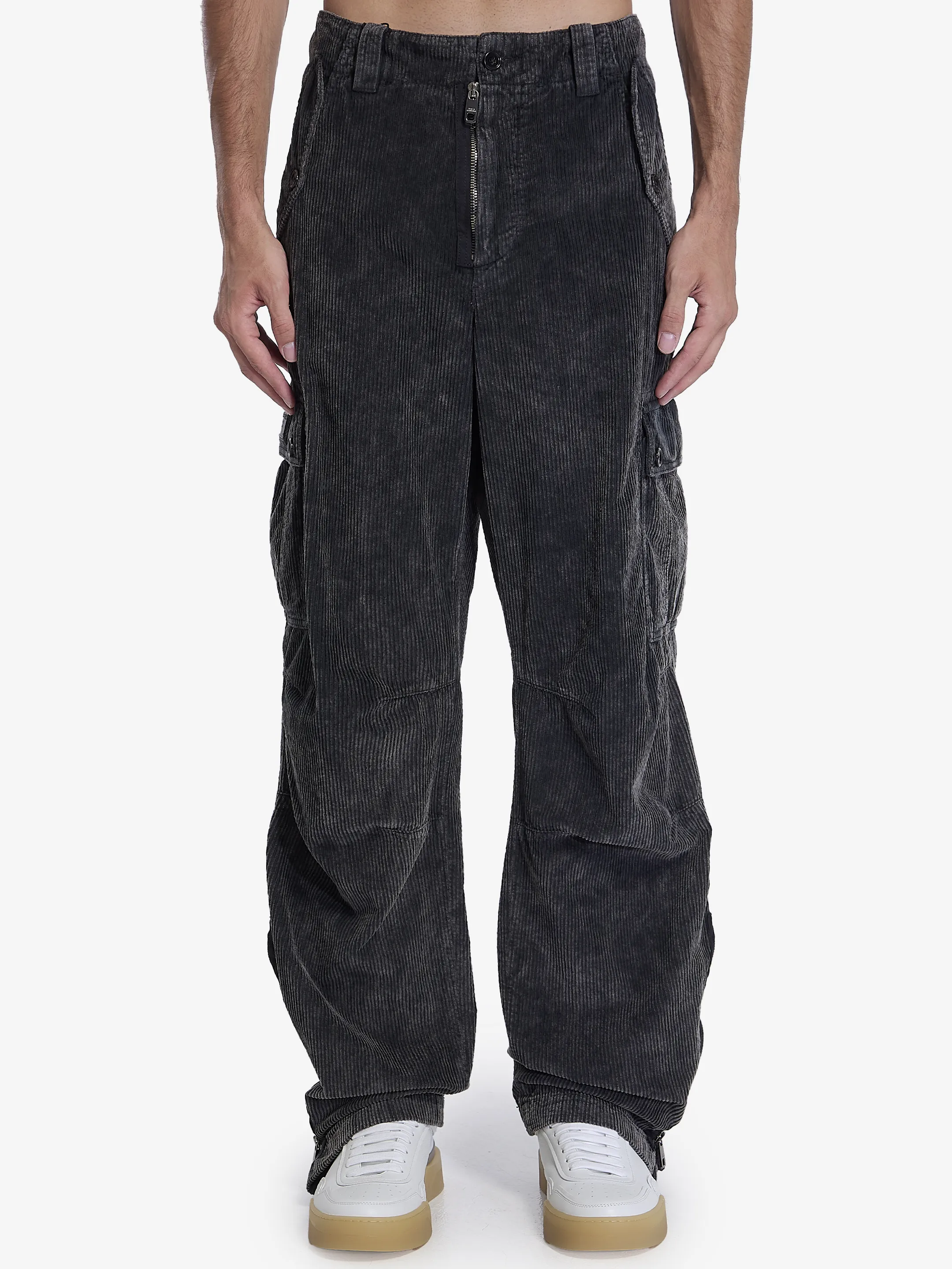 DOLCE&GABBANA    Pantalone combact nero