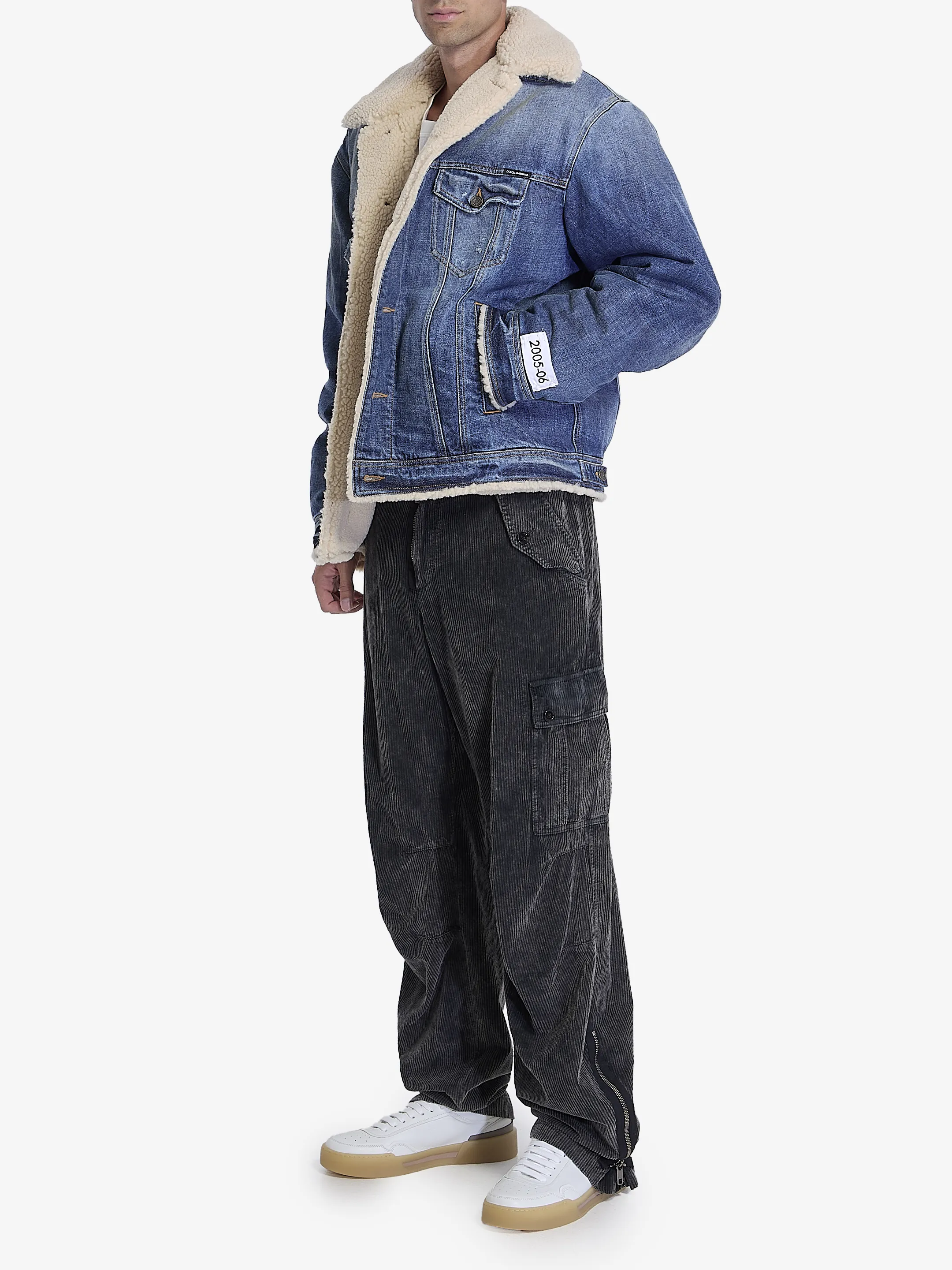 DOLCE&GABBANA    Pantalone combact nero
