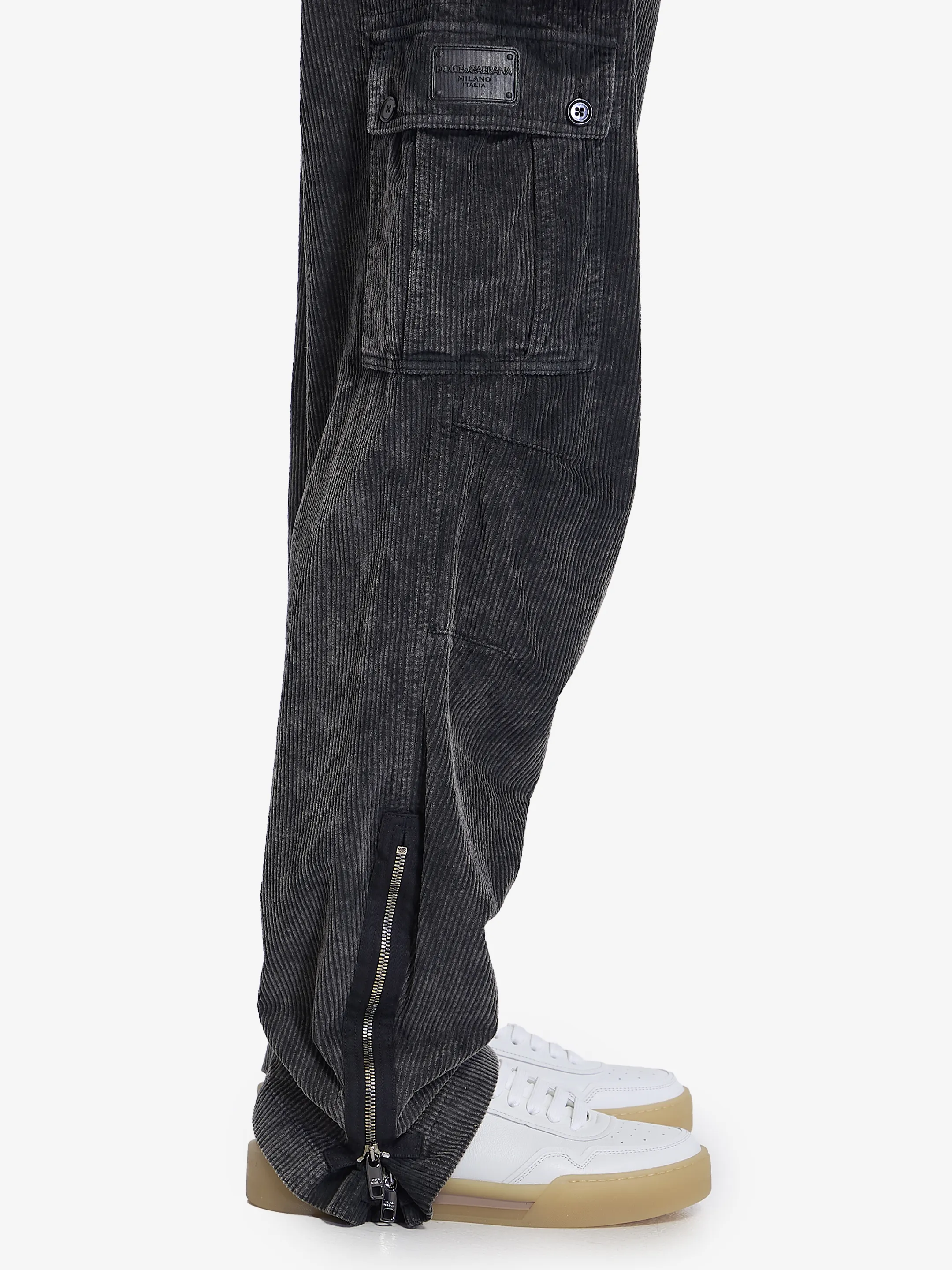 DOLCE&GABBANA    Pantalone combact nero