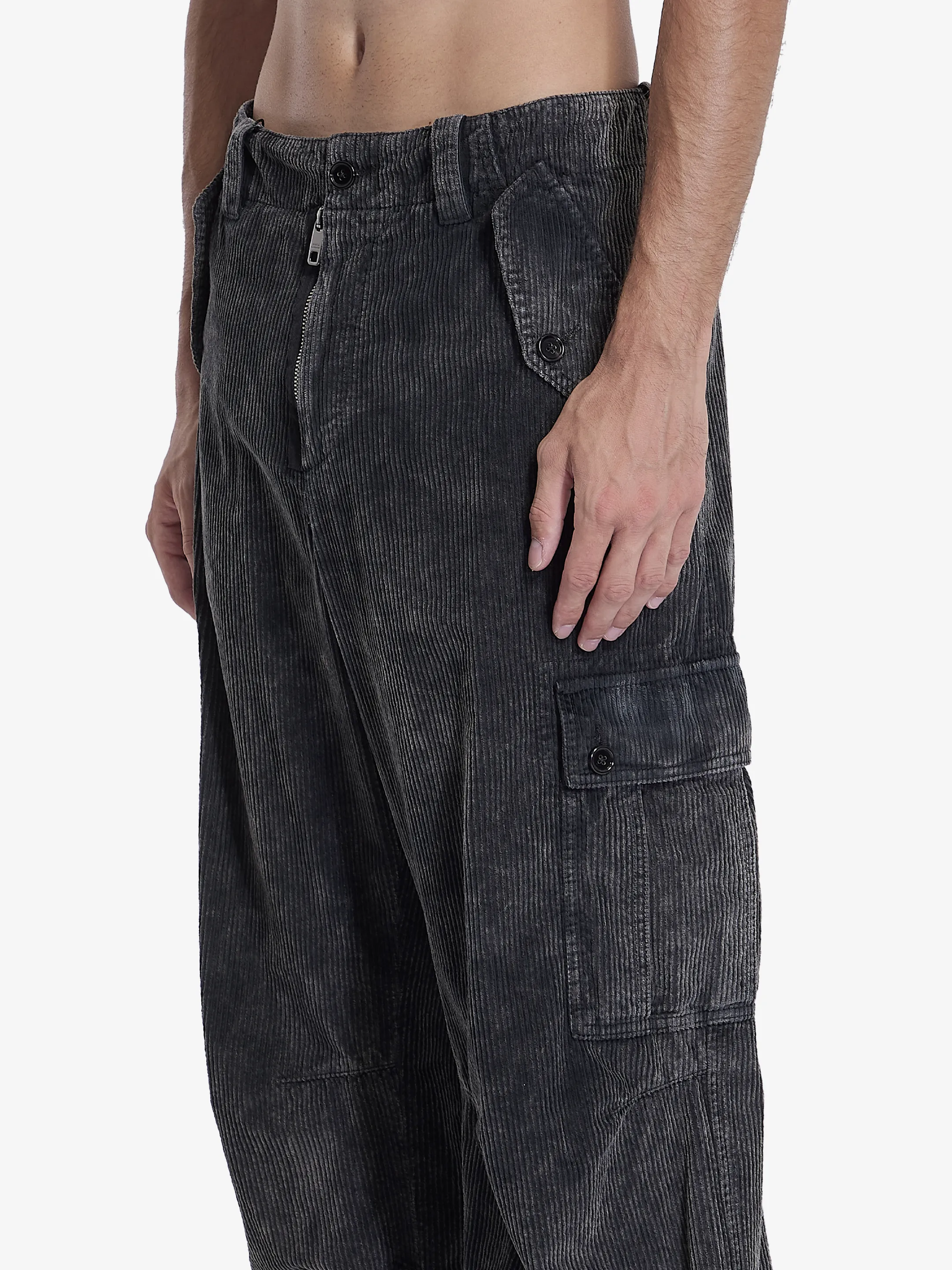 DOLCE&GABBANA    Pantalone combact nero
