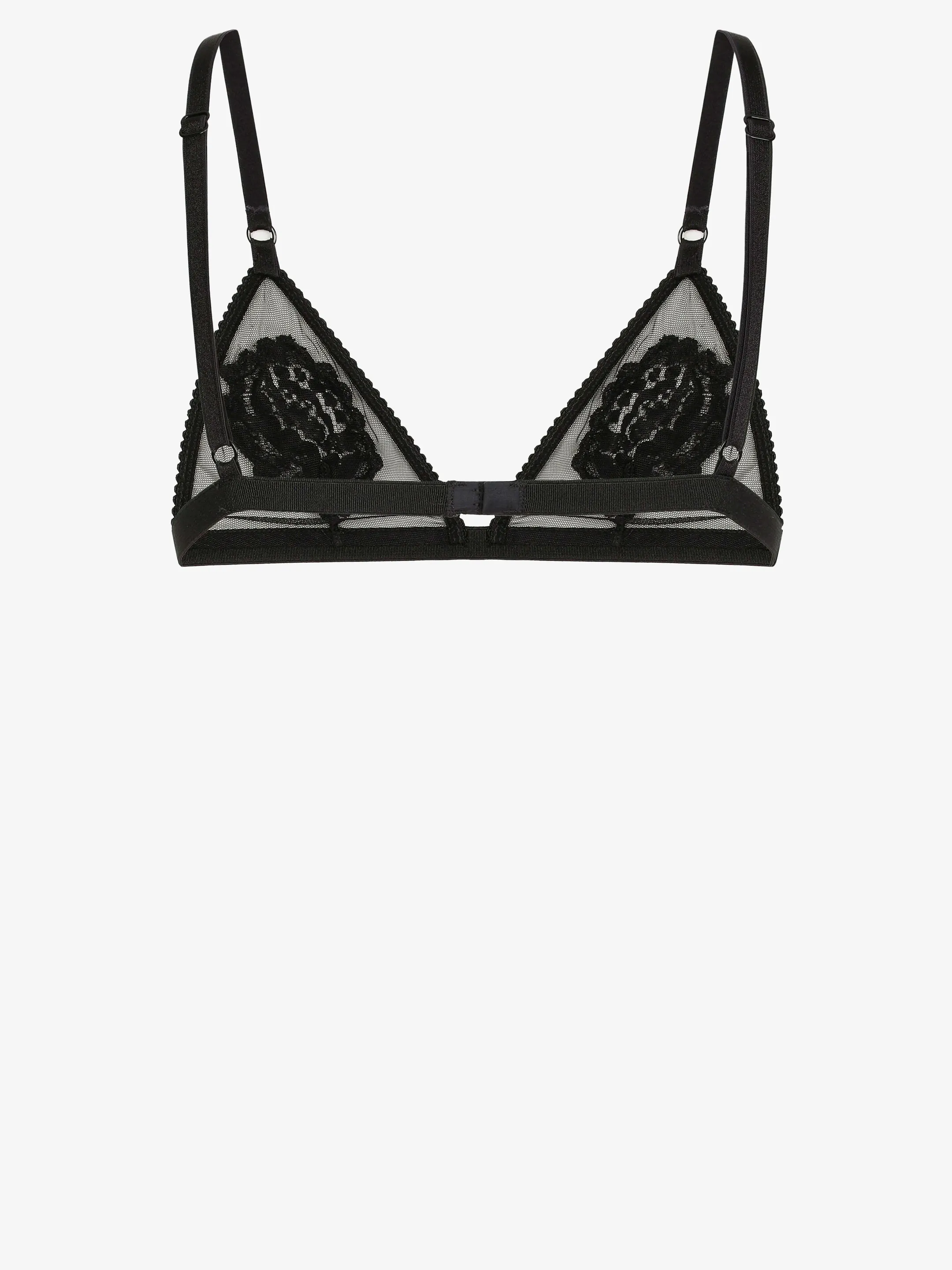 DOLCE&GABBANA    Reggiseno in pizzo e tulle