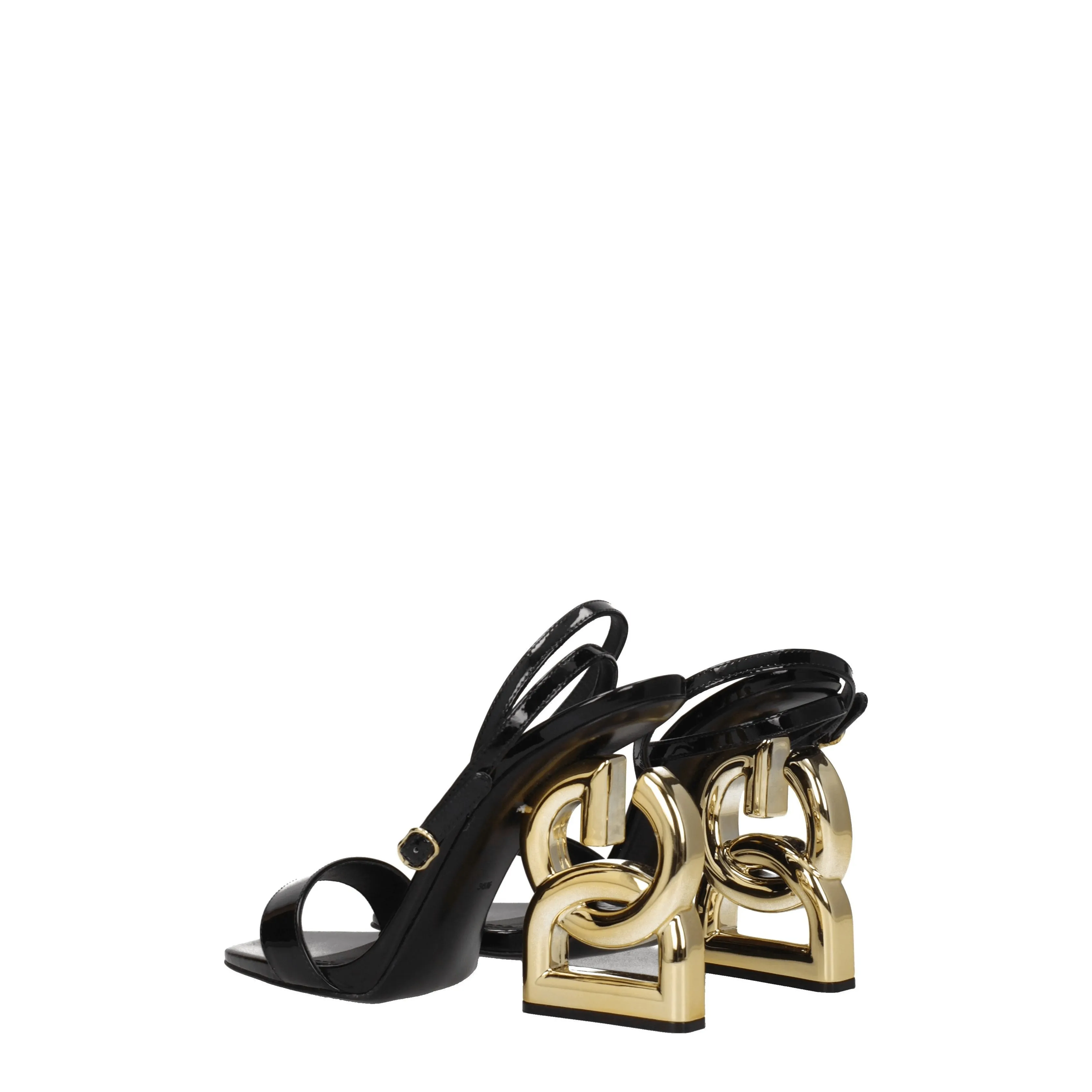 Dolce&Gabbana Sandali Donna Vernice Nero