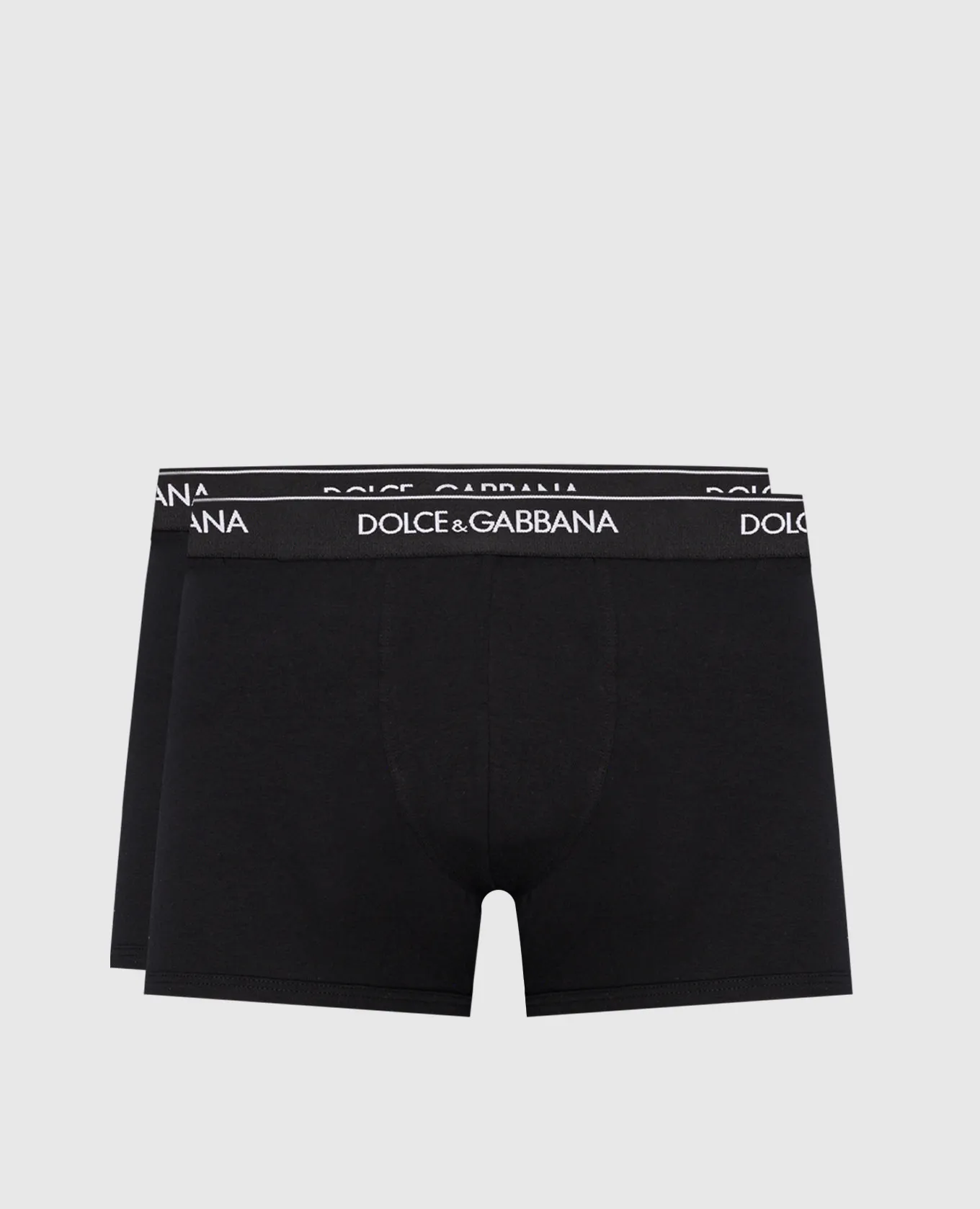 Dolce&Gabbana Set di boxer neri con logo M9C07JONN95