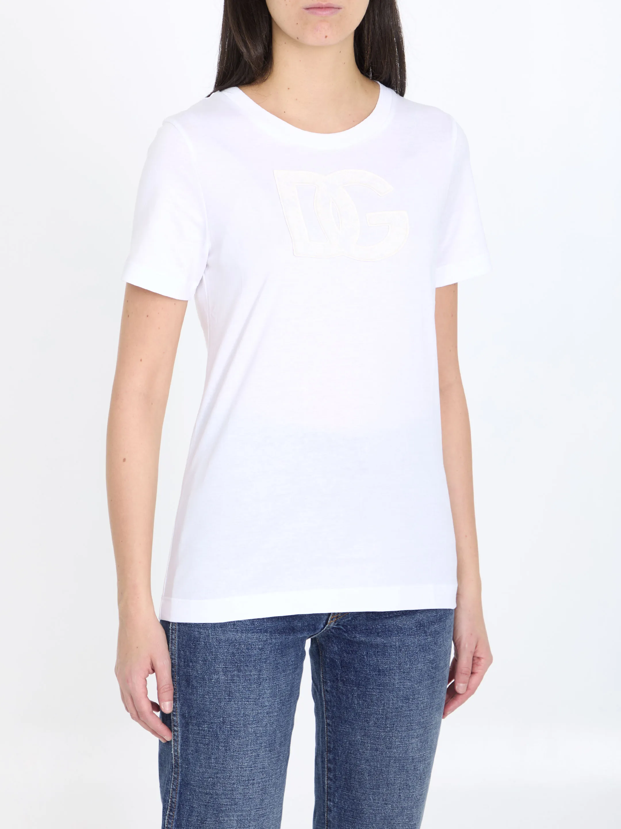 DOLCE&GABBANA    T-shirt con logo DG