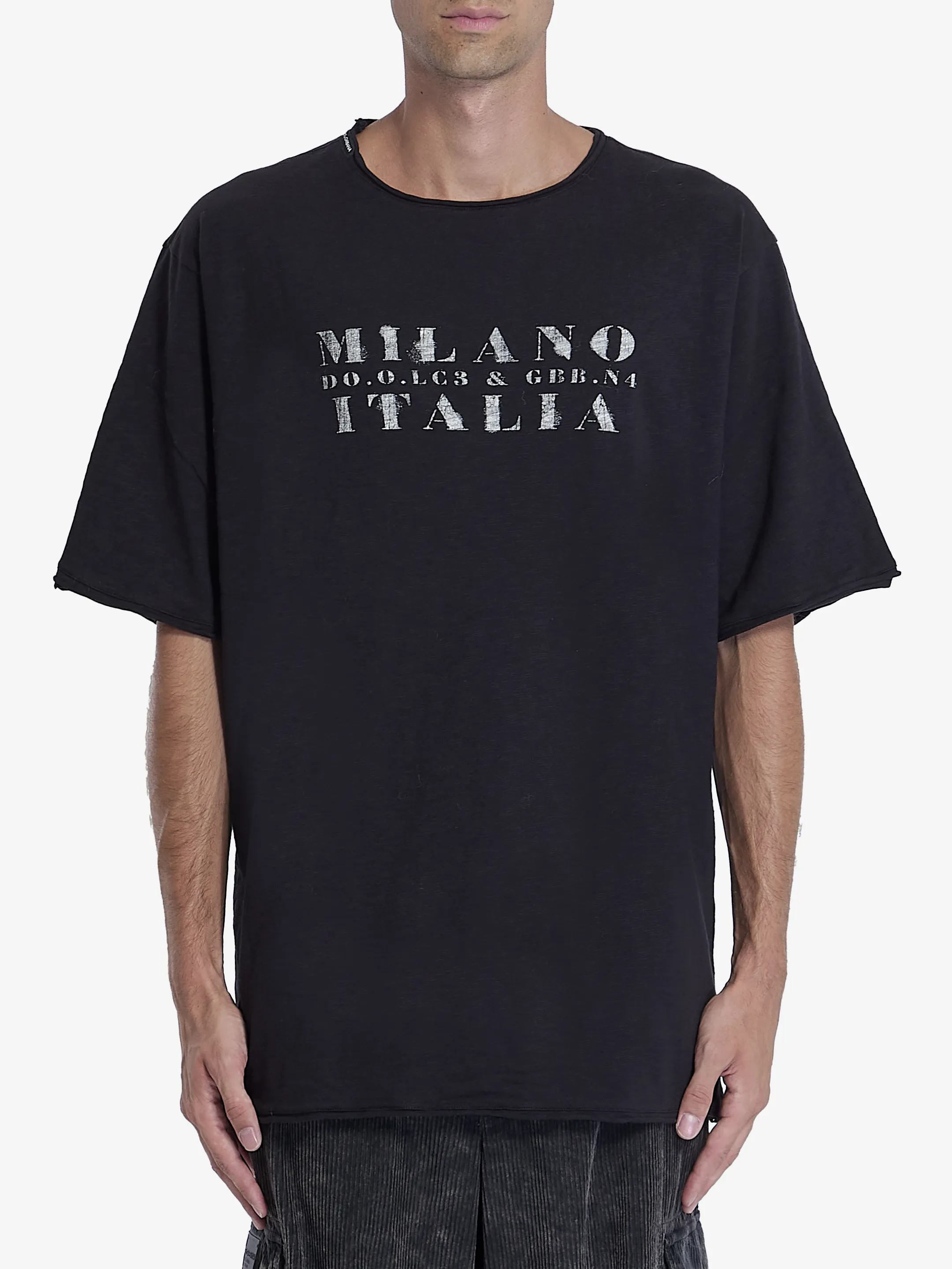 DOLCE&GABBANA    T-shirt con logo