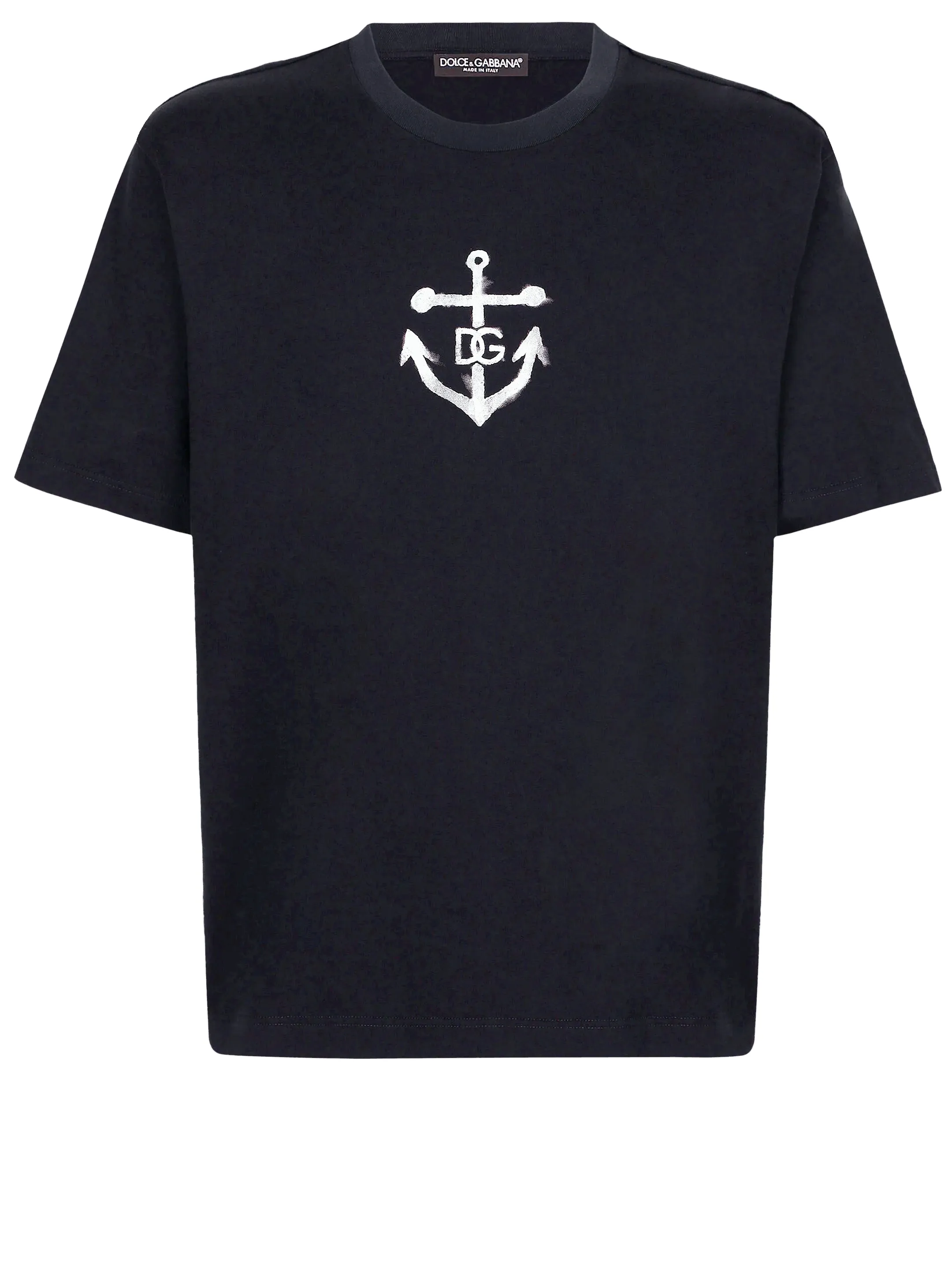 DOLCE&GABBANA    T-shirt con stampa Marina