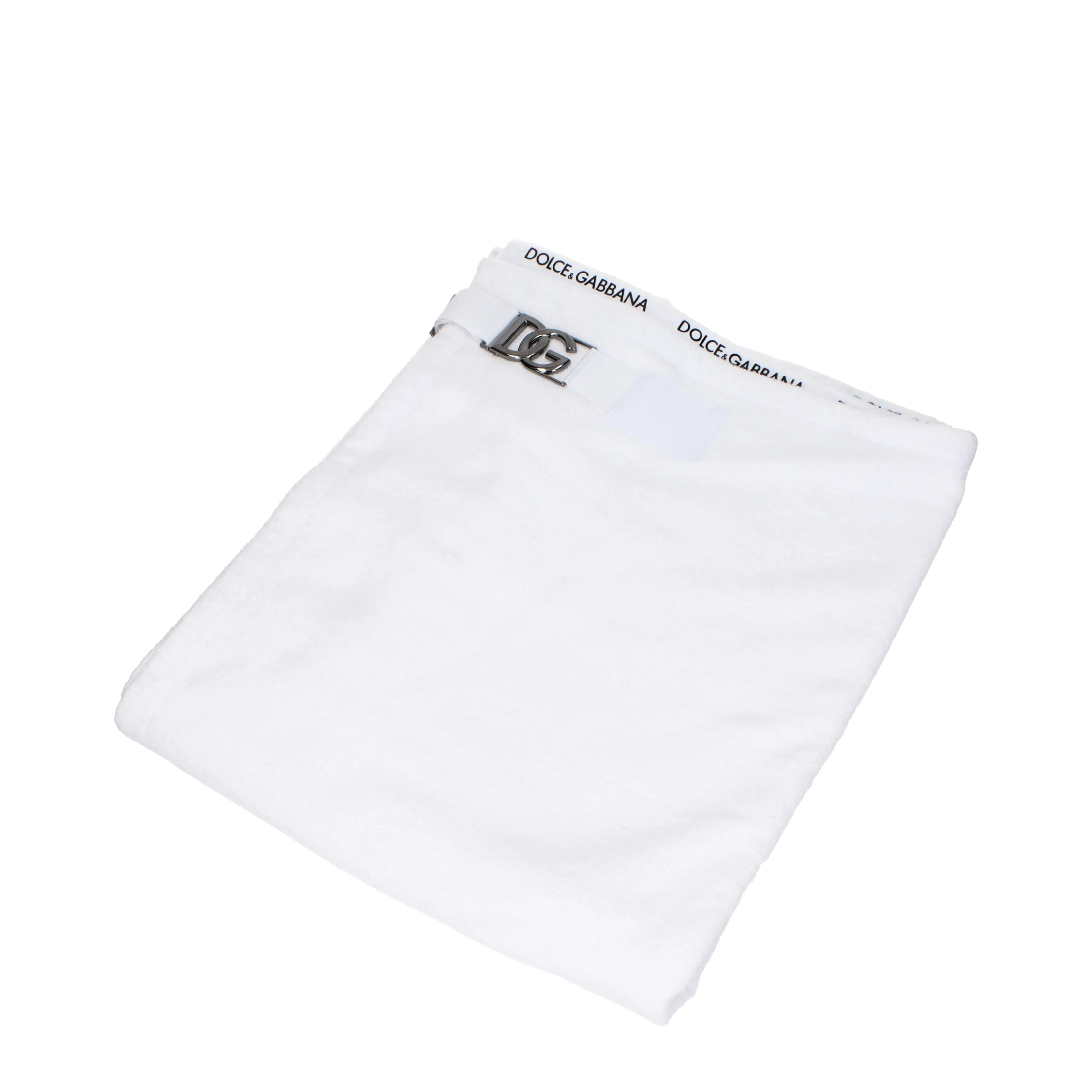 Dolce&Gabbana Teli Mare Pareotelo Uomo Cotone Bianco