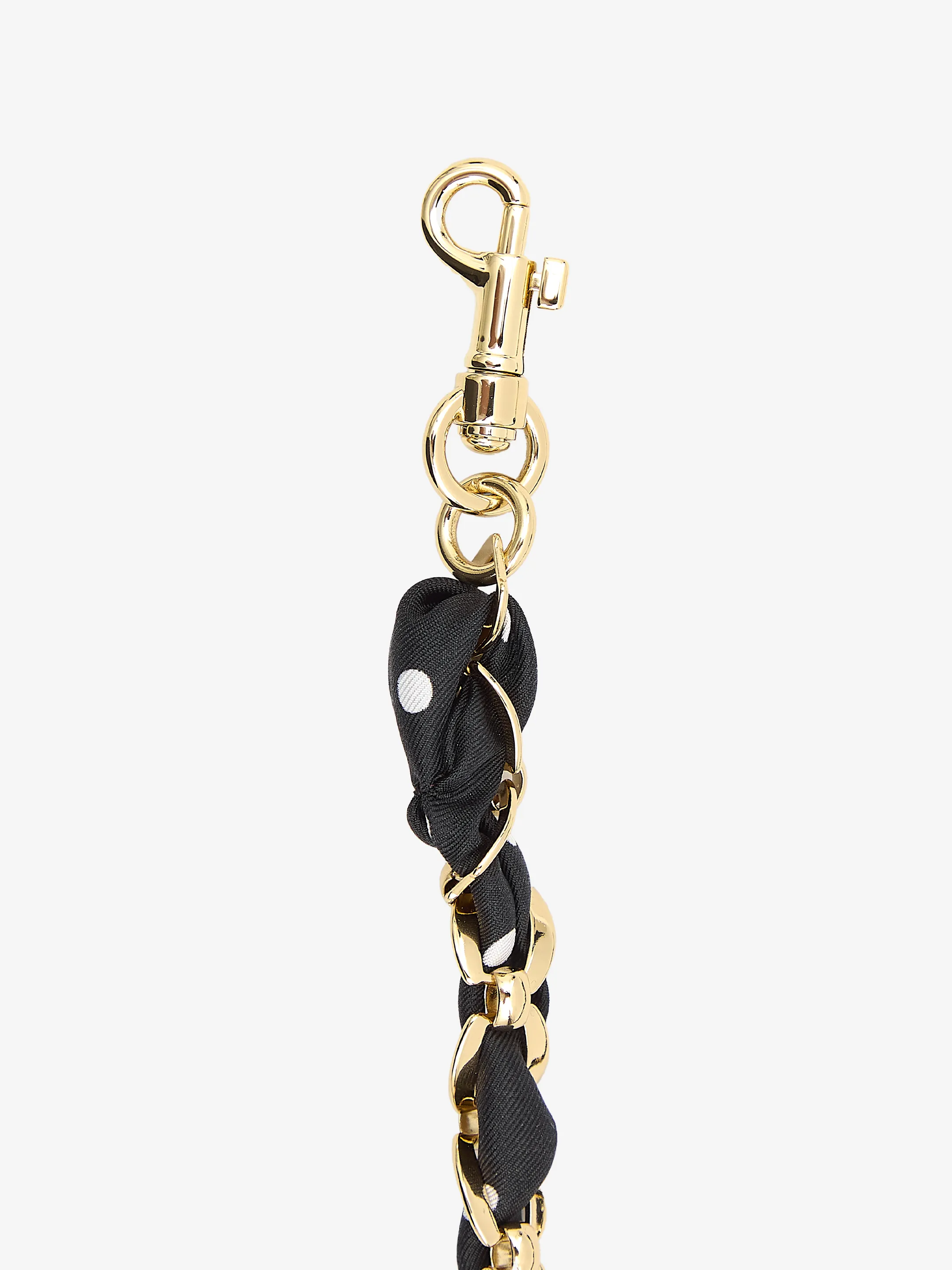 DOLCE&GABBANA    Tracolla in twill e catena