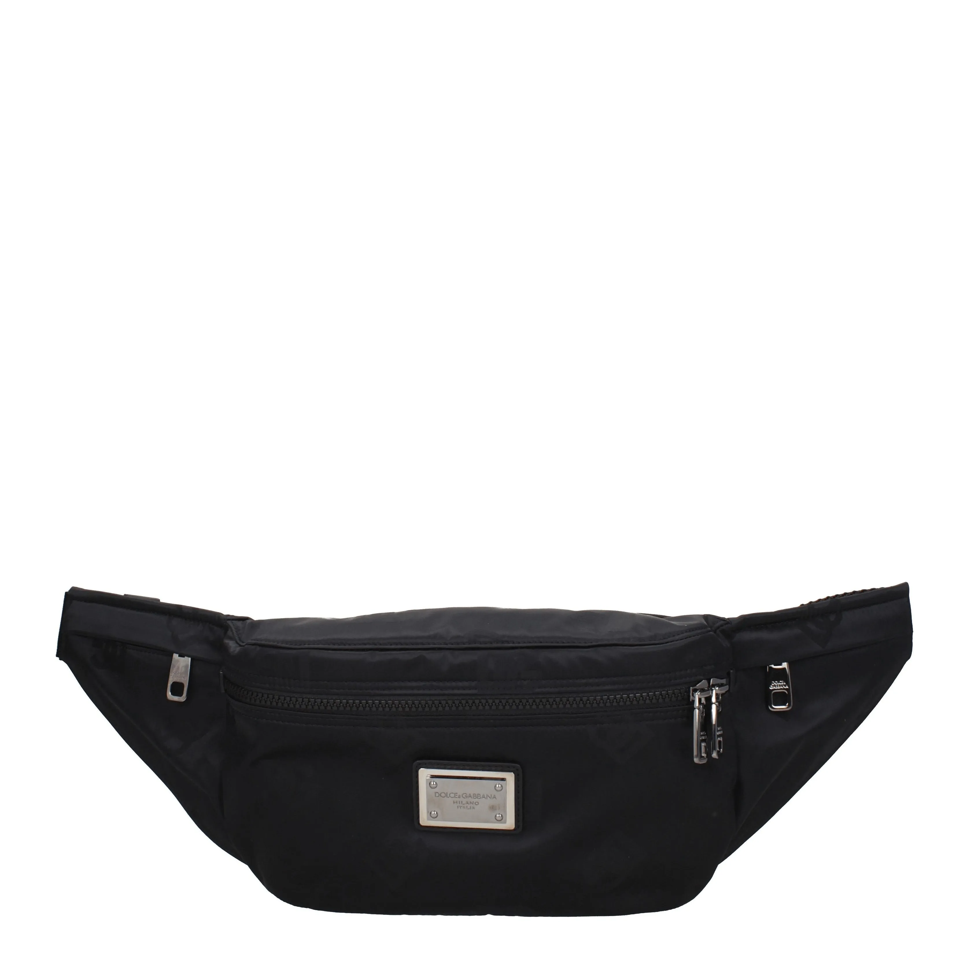 Dolce&Gabbana Zaini e Marsupi Uomo Nylon Nero