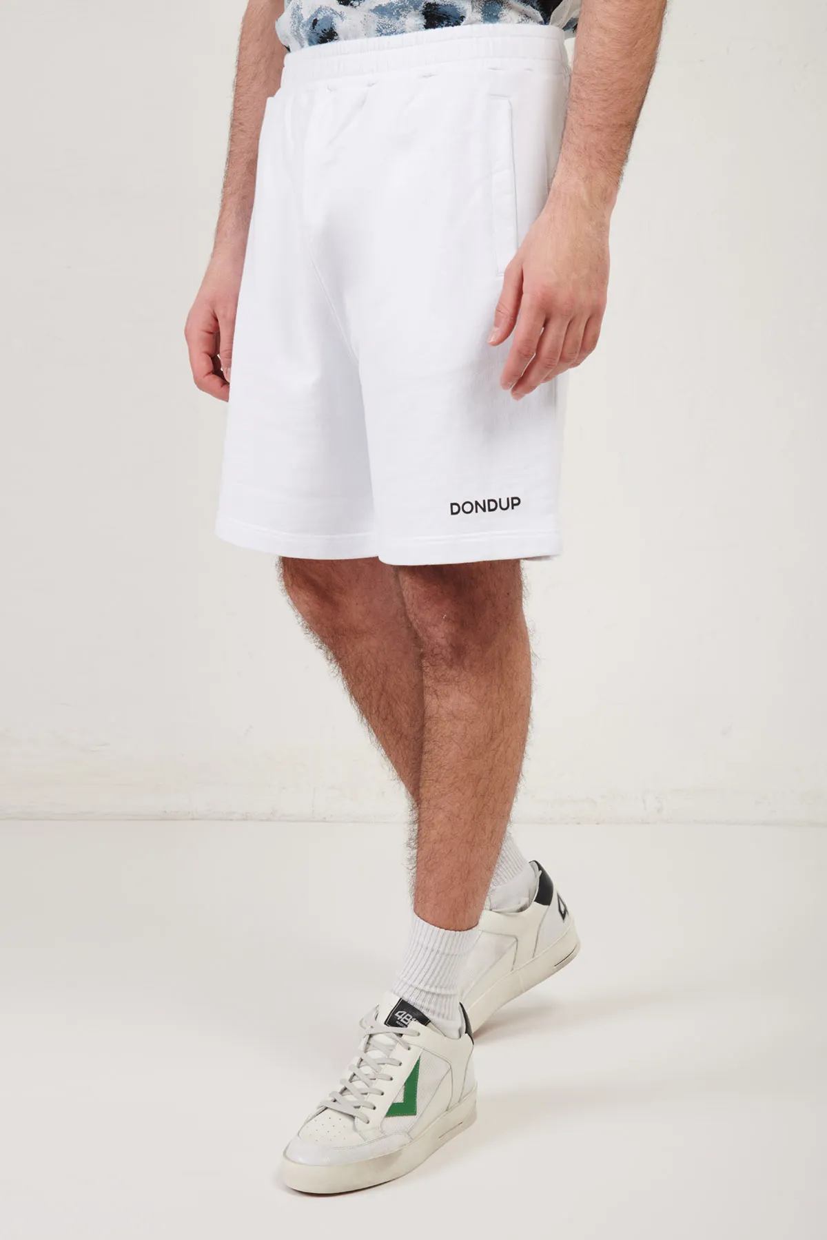 DONDUP bermuda loose in felpa di cotone
