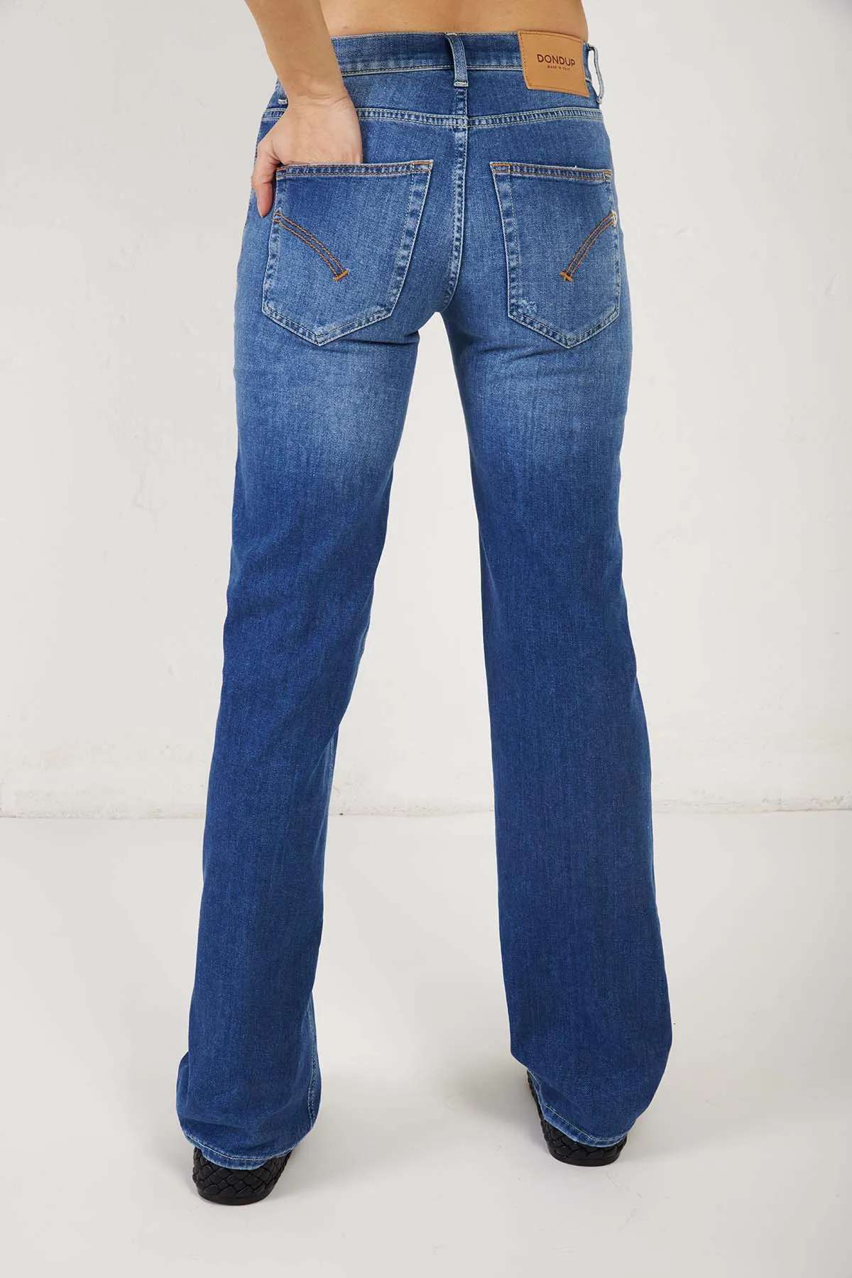 DONDUP jeans loose JACKLYN in denim stretch