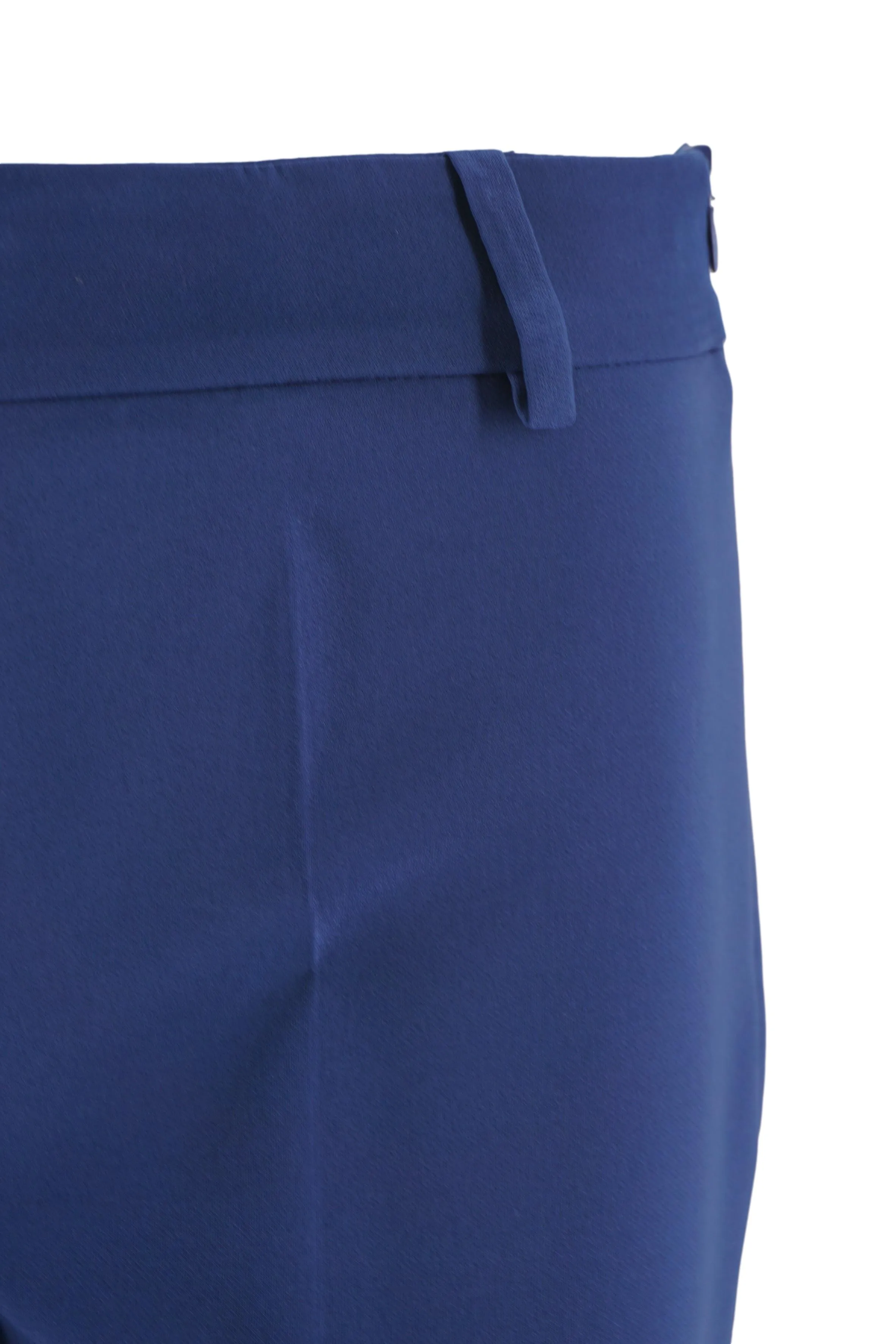 Elegant Trousers with Pleats / Bluette
