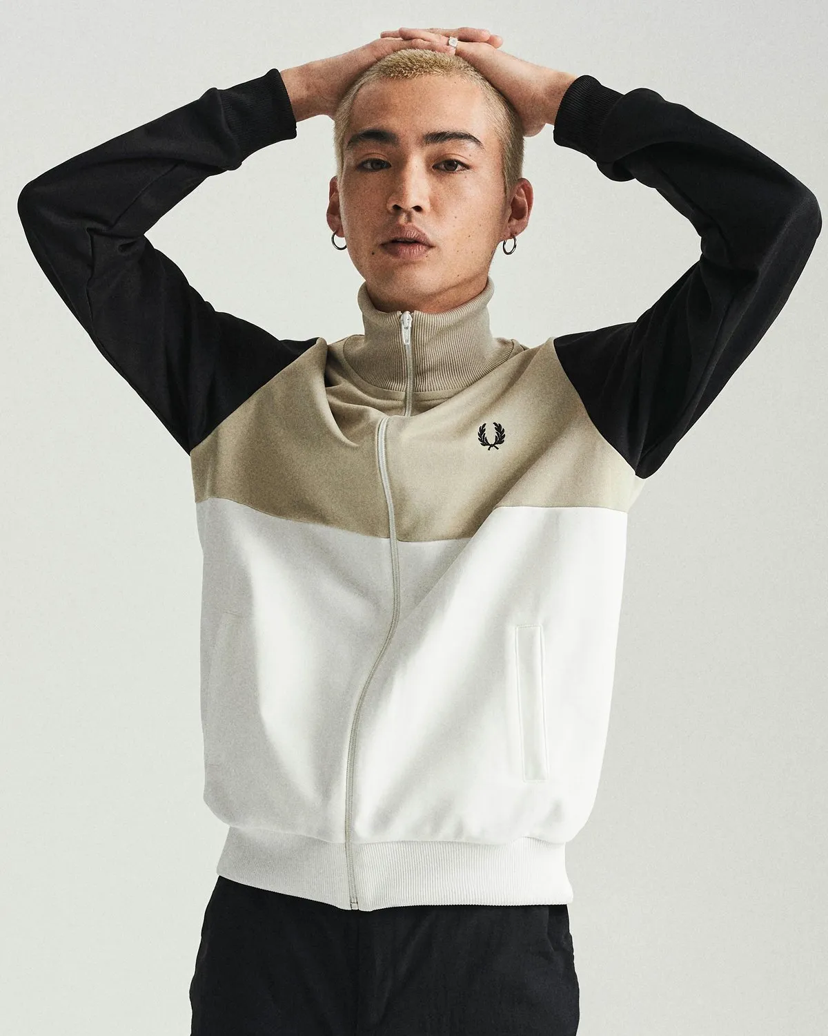 Felpa full zip Fred Perry