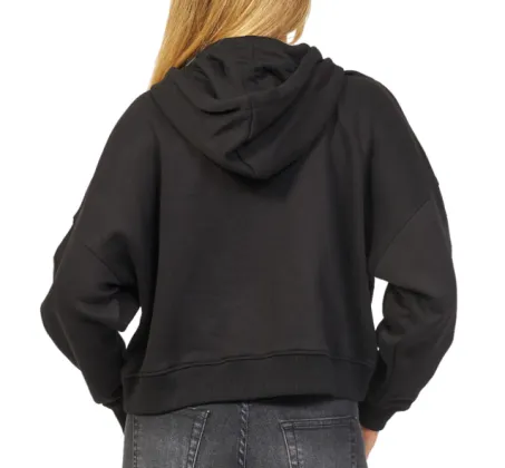 Felpa Guess W3YQ15KB681 JBLK Nero