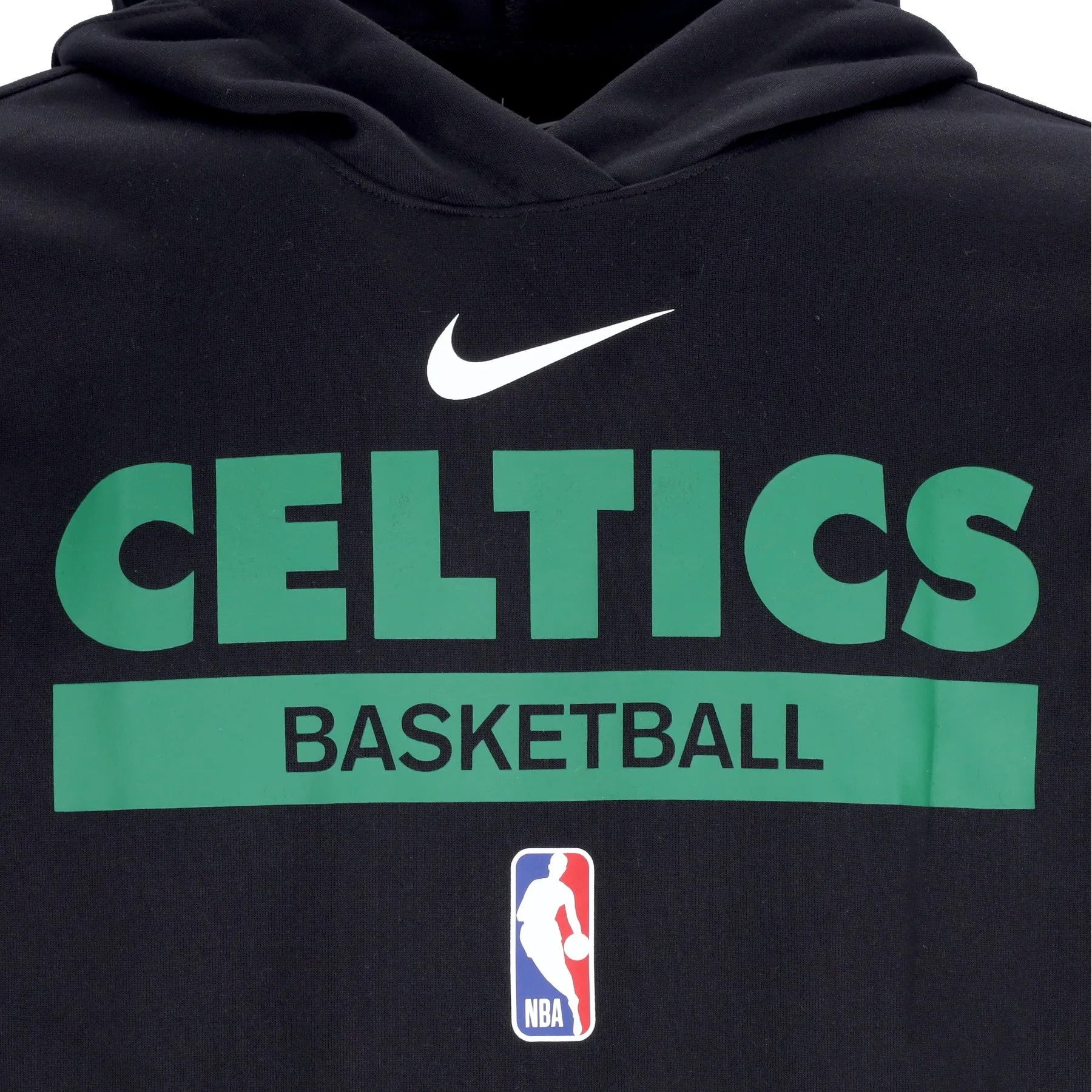 Felpa Leggera Cappuccio Uomo Nba Dri Fit Spotlight Hoodie Boscel Black