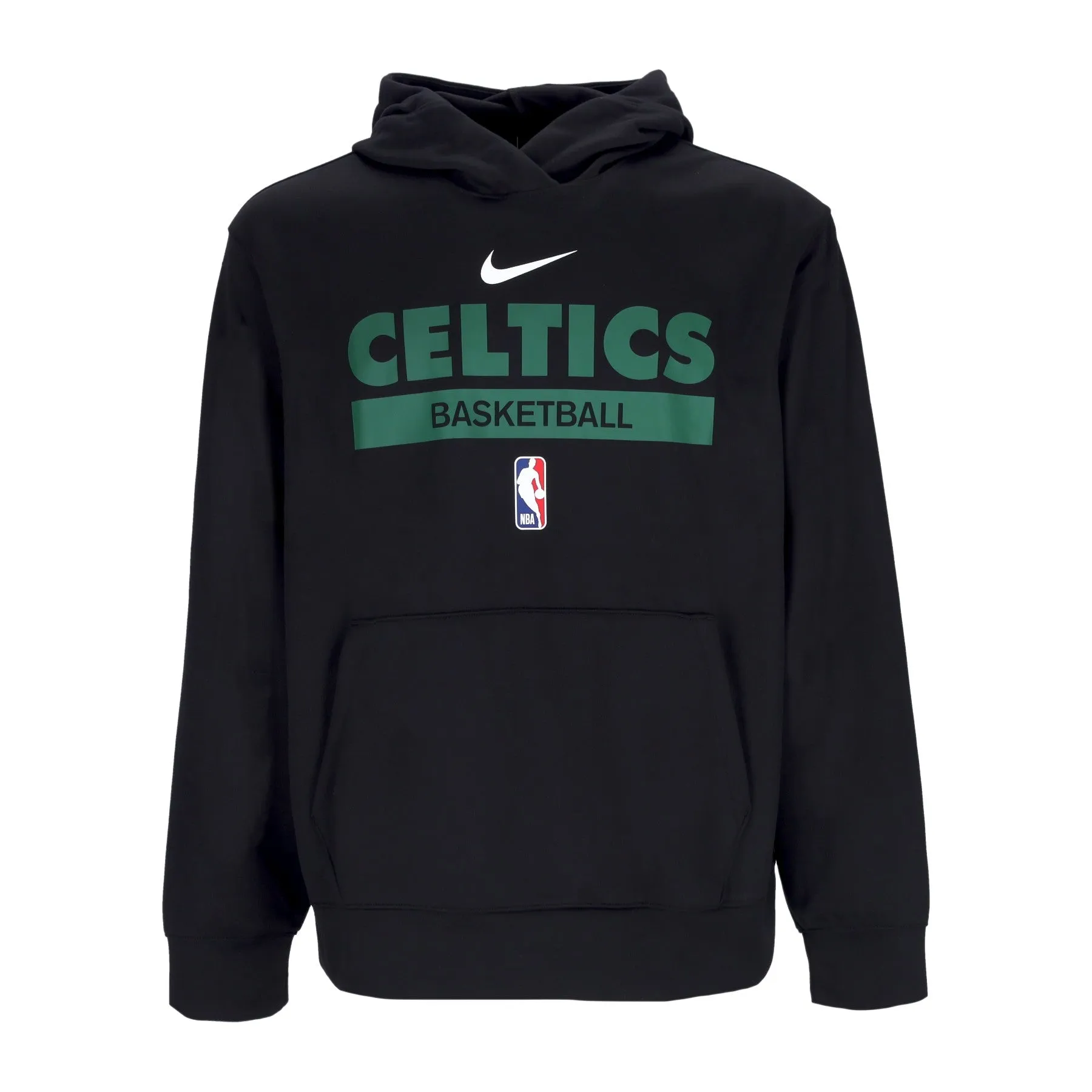 Felpa Leggera Cappuccio Uomo Nba Dri Fit Spotlight Hoodie Boscel Black