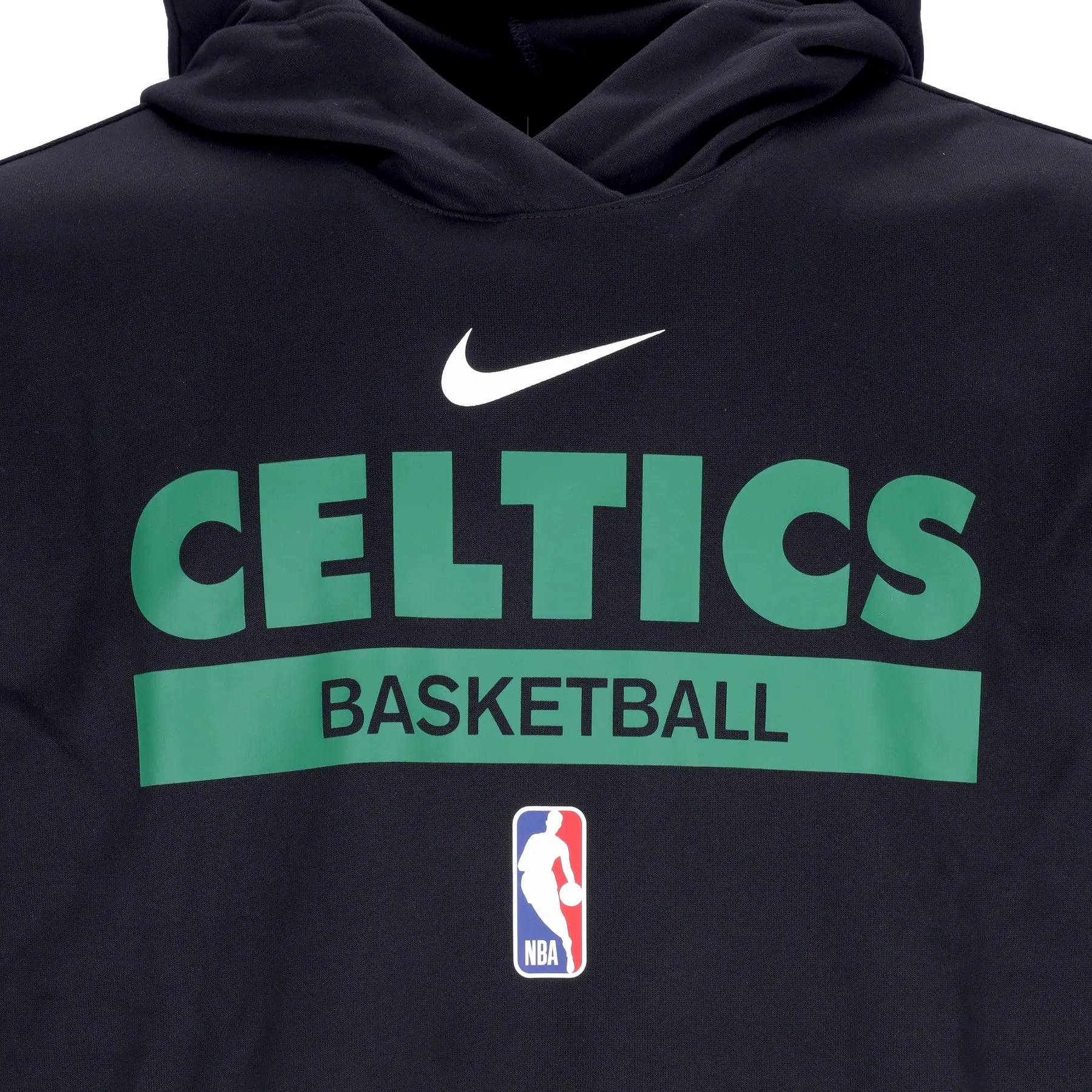 Felpa Leggera Cappuccio Uomo Nba Dri Fit Spotlight Hoodie Boscel Black