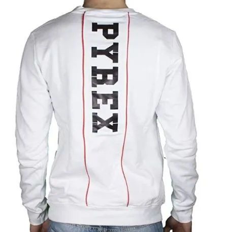 FELPA PYREX MEN 19EPC40123 BIANCO