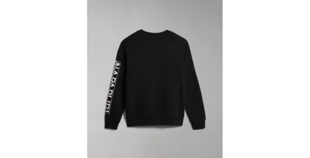 Felpa Uomo Napapijri BADAS C1 Nero