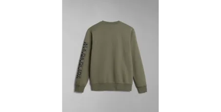 Felpa Uomo Napapijri BADAS C1 Verde