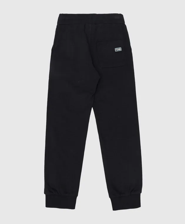 Fendi Joggers neri per bambini JMF15269