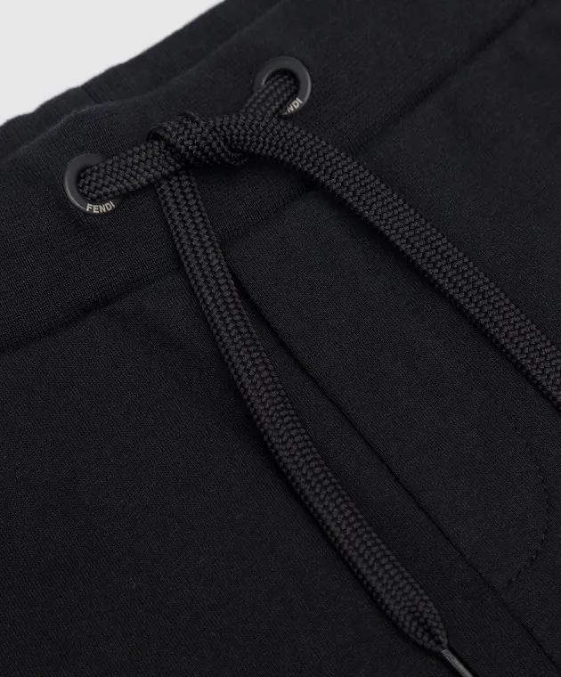 Fendi Joggers neri per bambini JMF15269
