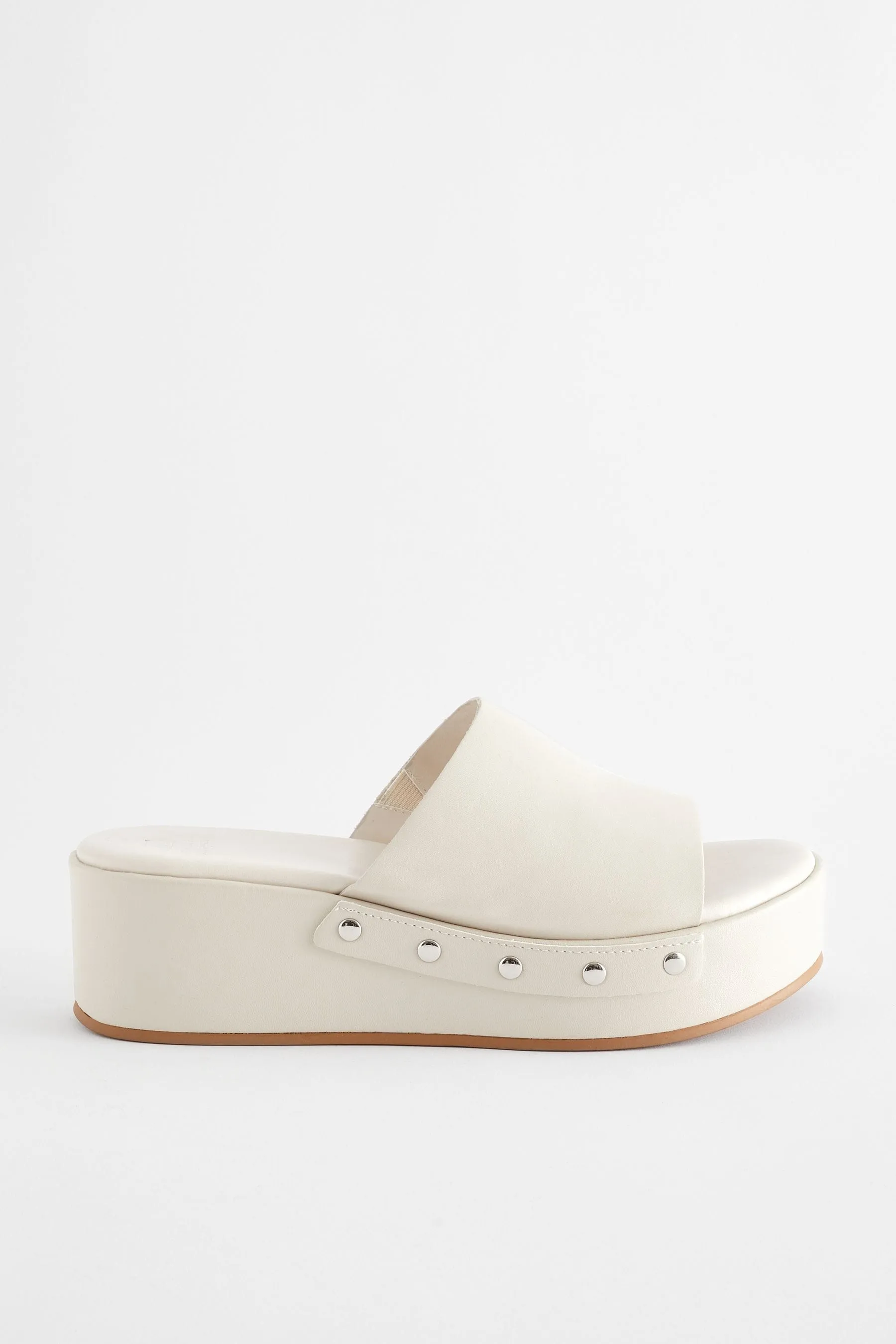 Forever Comfort® - Sabot con borchie e zeppe