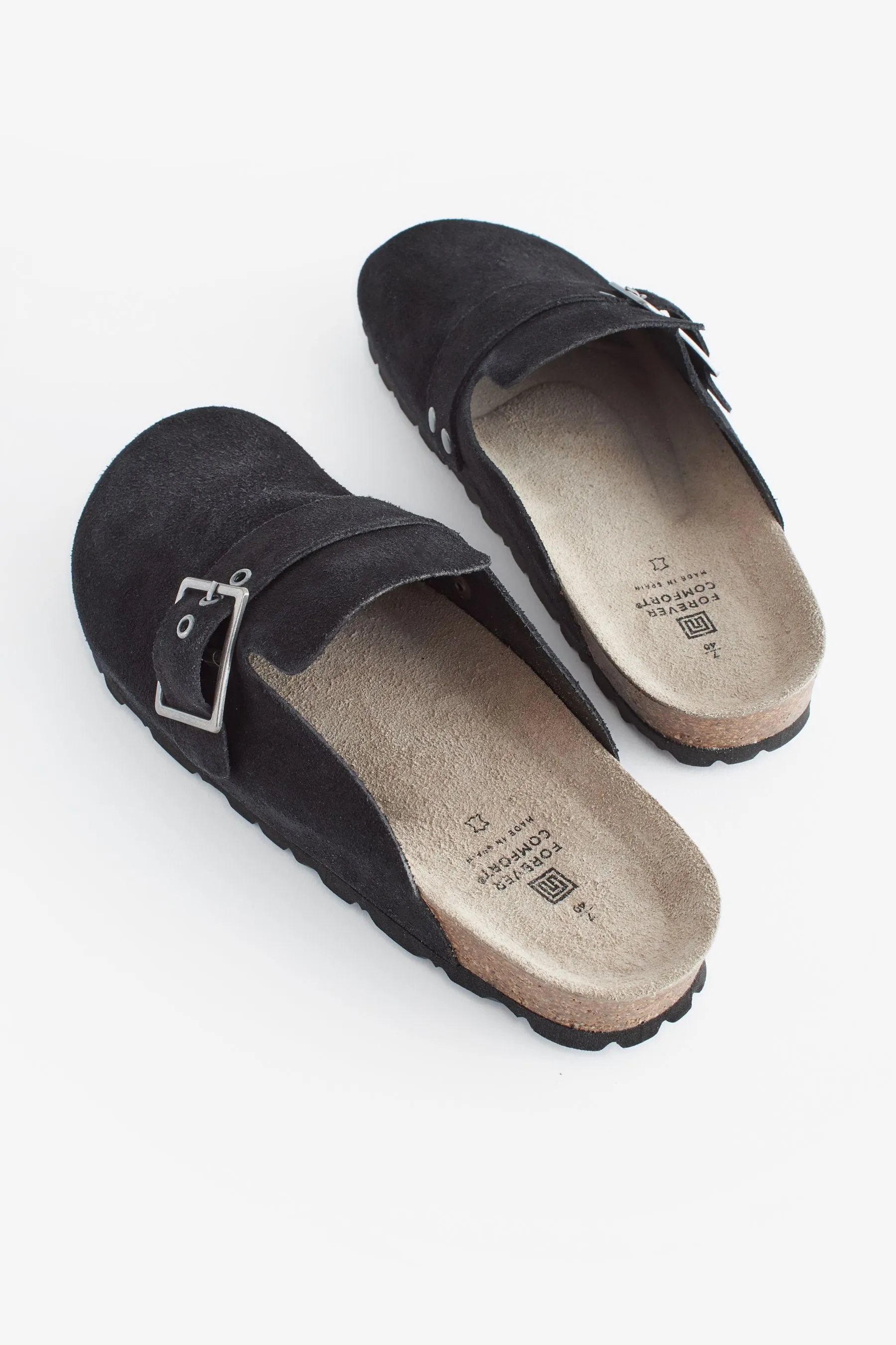 Forever Comfort® - Sabot con soletta scamosciata