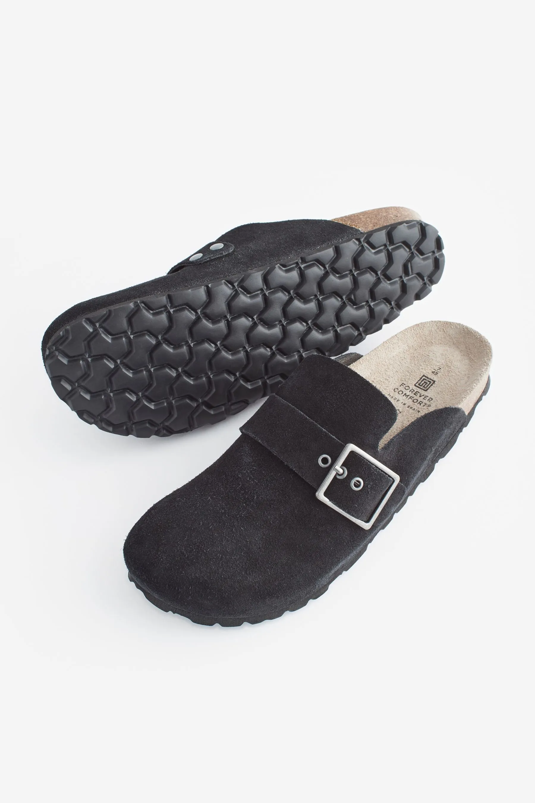 Forever Comfort® - Sabot con soletta scamosciata