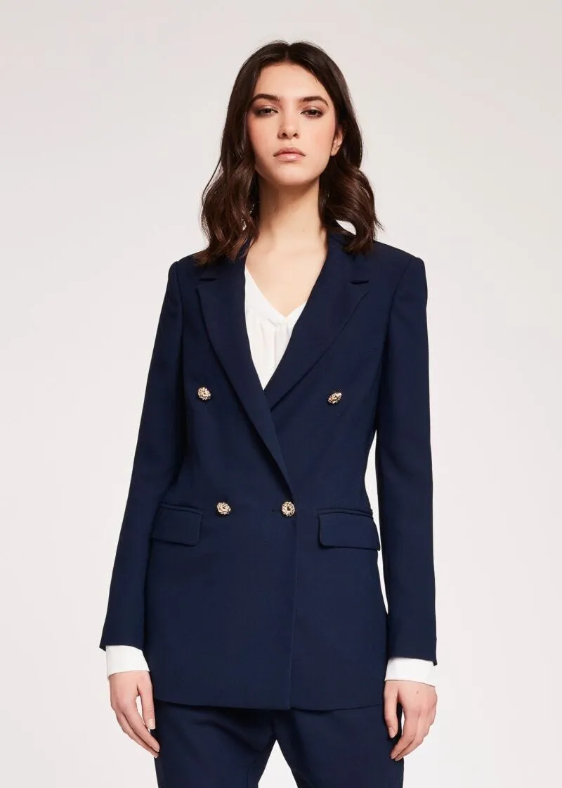 Giacca in envers satin