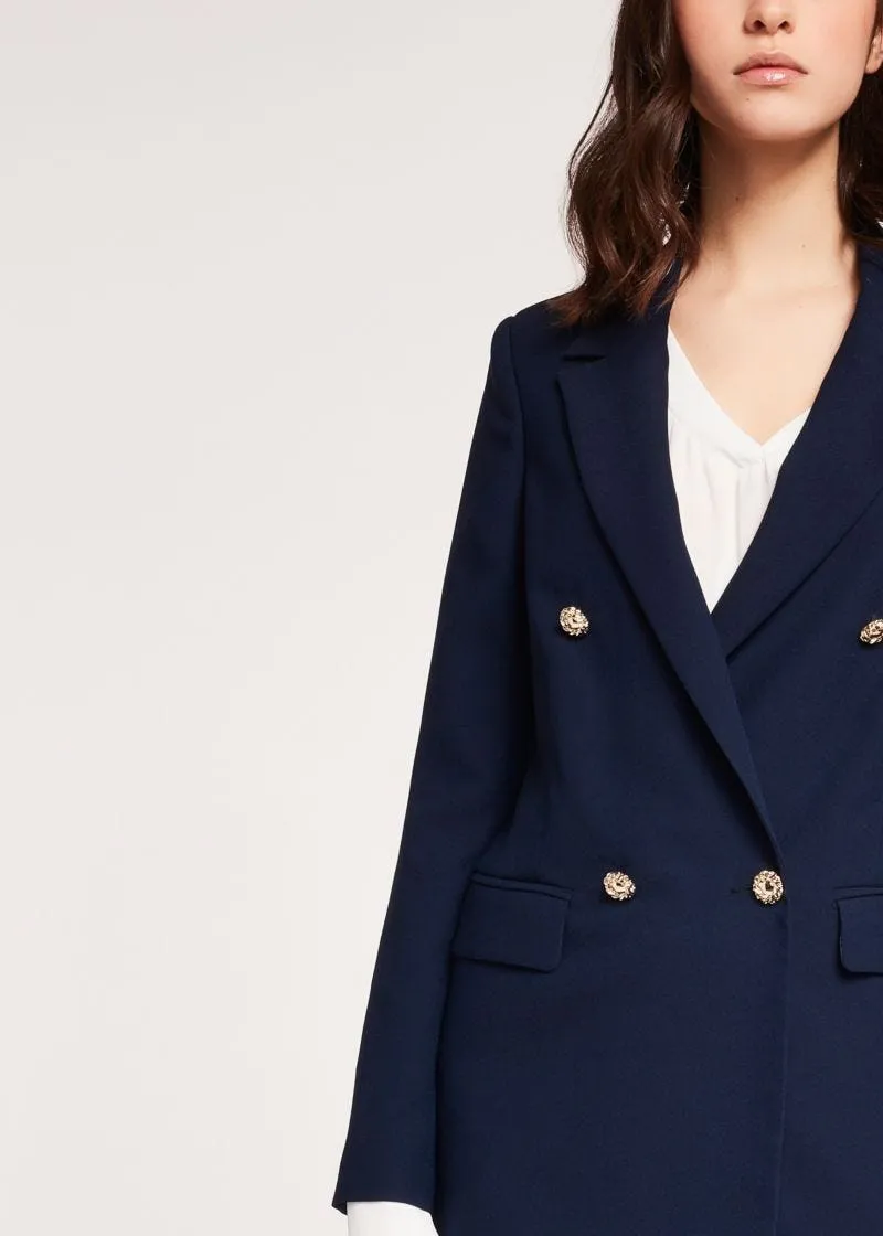 Giacca in envers satin