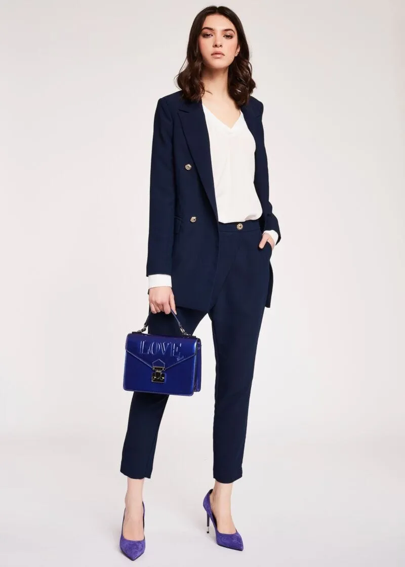 Giacca in envers satin