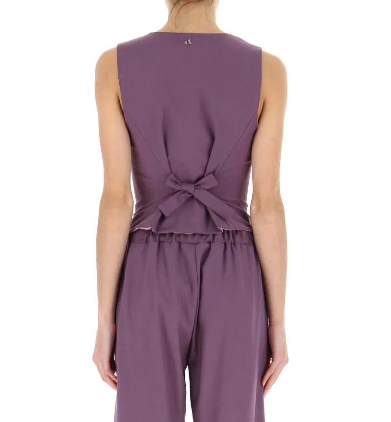 Gilet con inserto