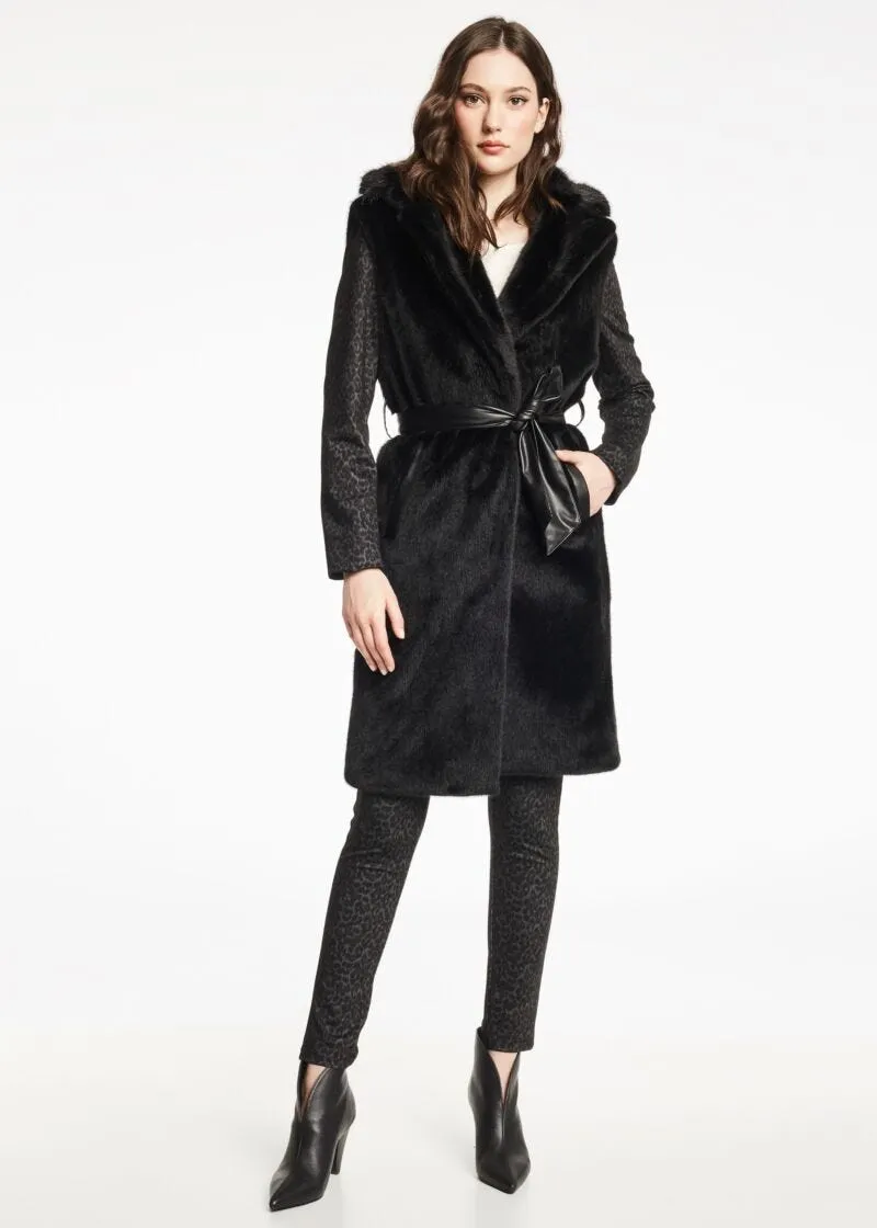 Gilet in eco pelliccia