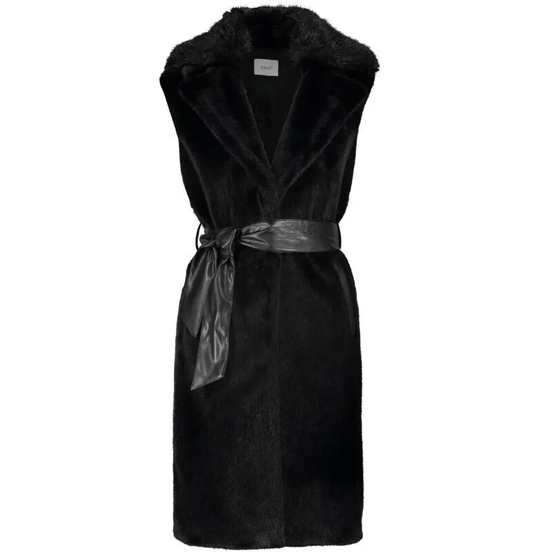 Gilet in eco pelliccia