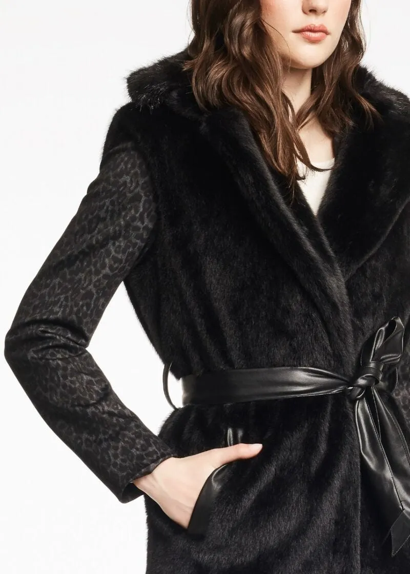 Gilet in eco pelliccia