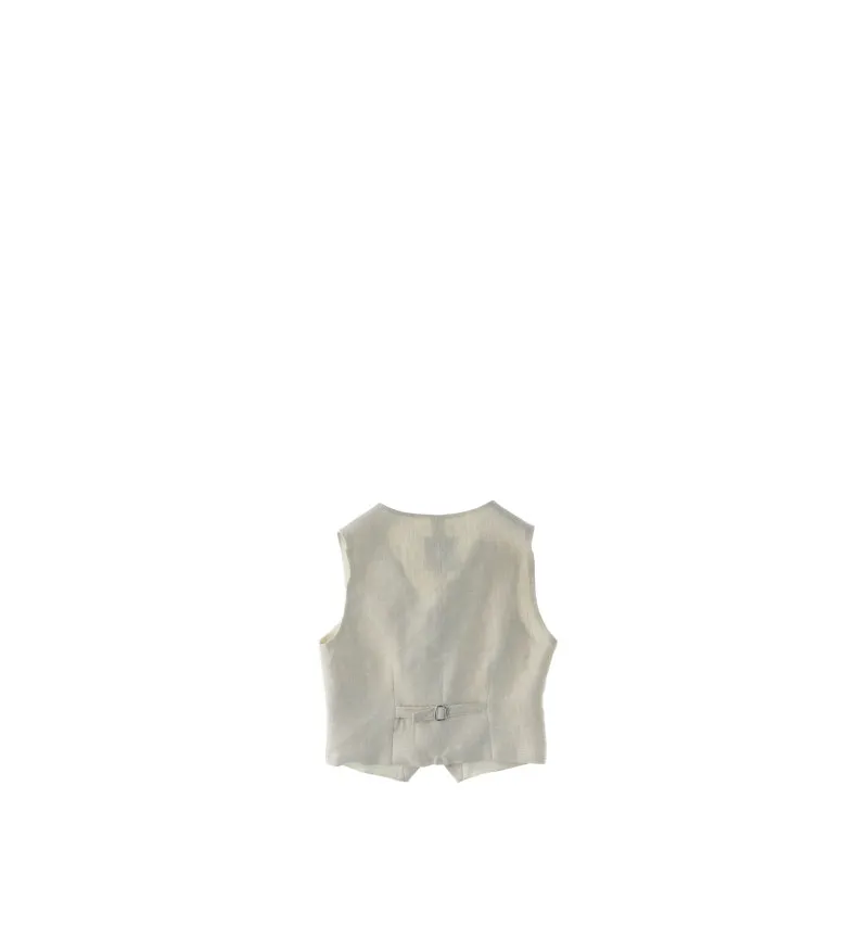 Gilet in lino