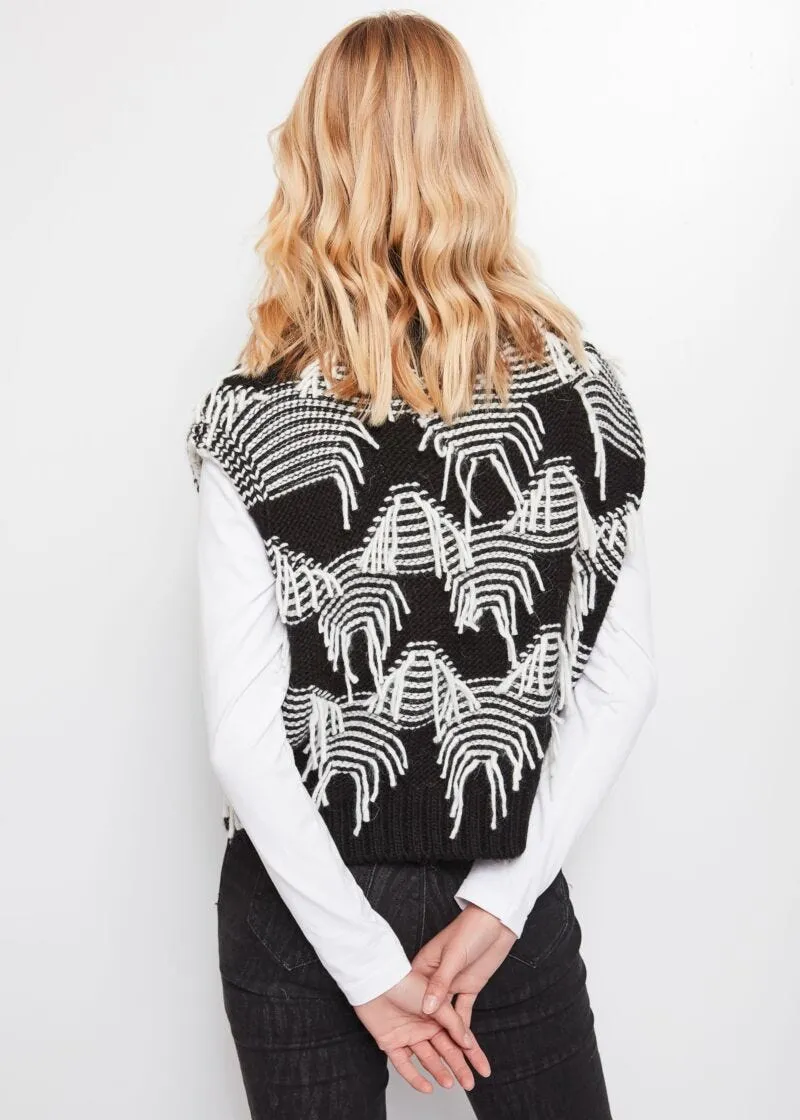 Gilet in misto lana