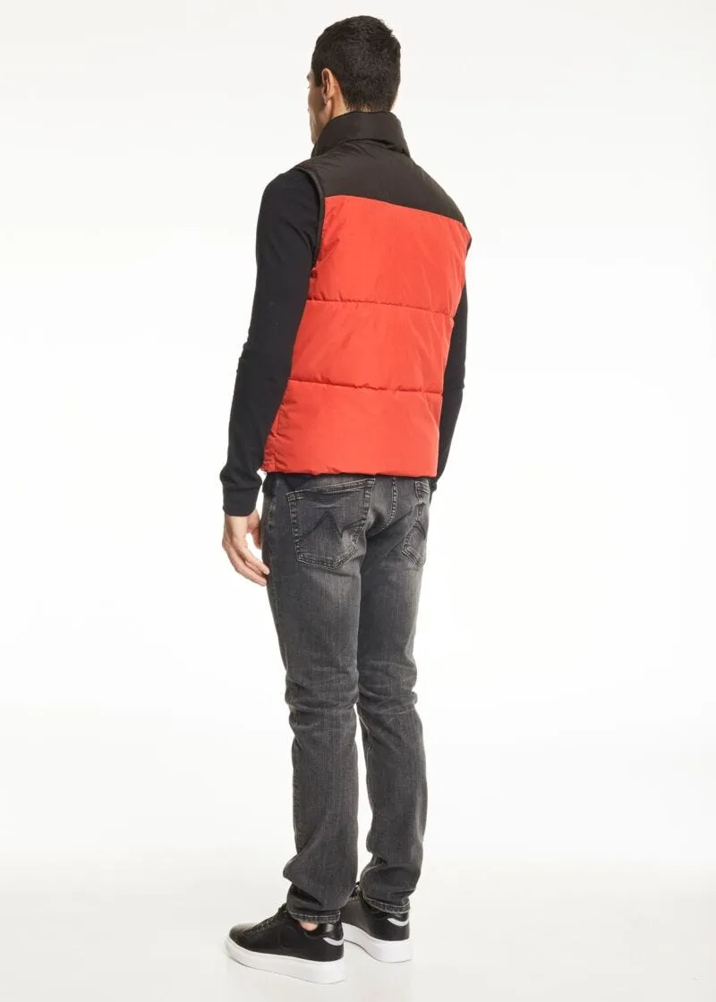 Gilet in nylon ripstop