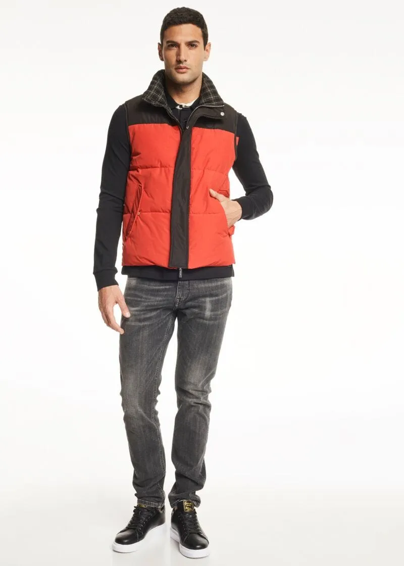 Gilet in nylon ripstop