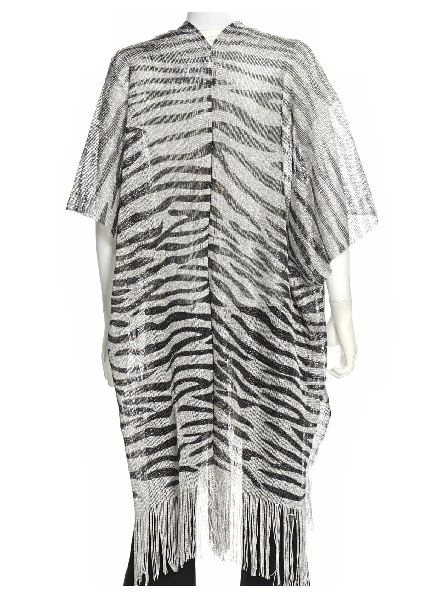 Gilet in rete Liu Jo da donna a fantasia zebrata