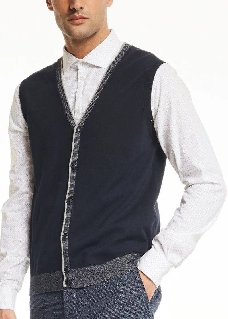 Gilet in viscosa