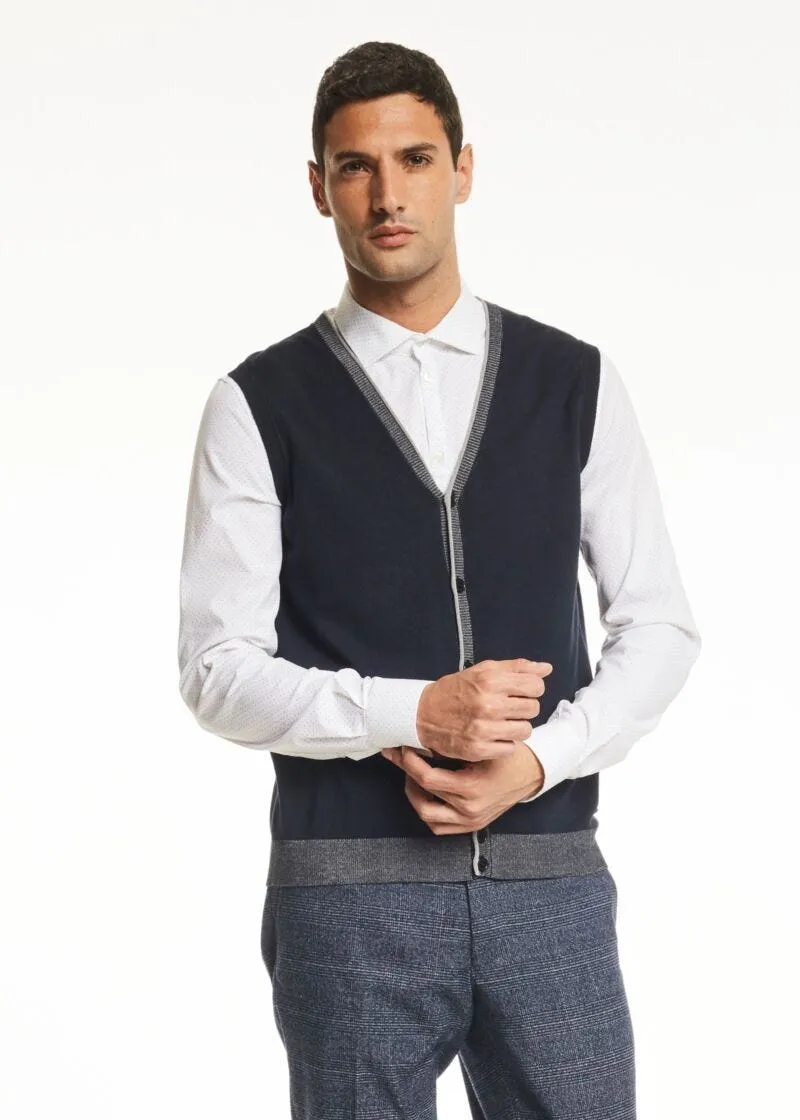 Gilet in viscosa