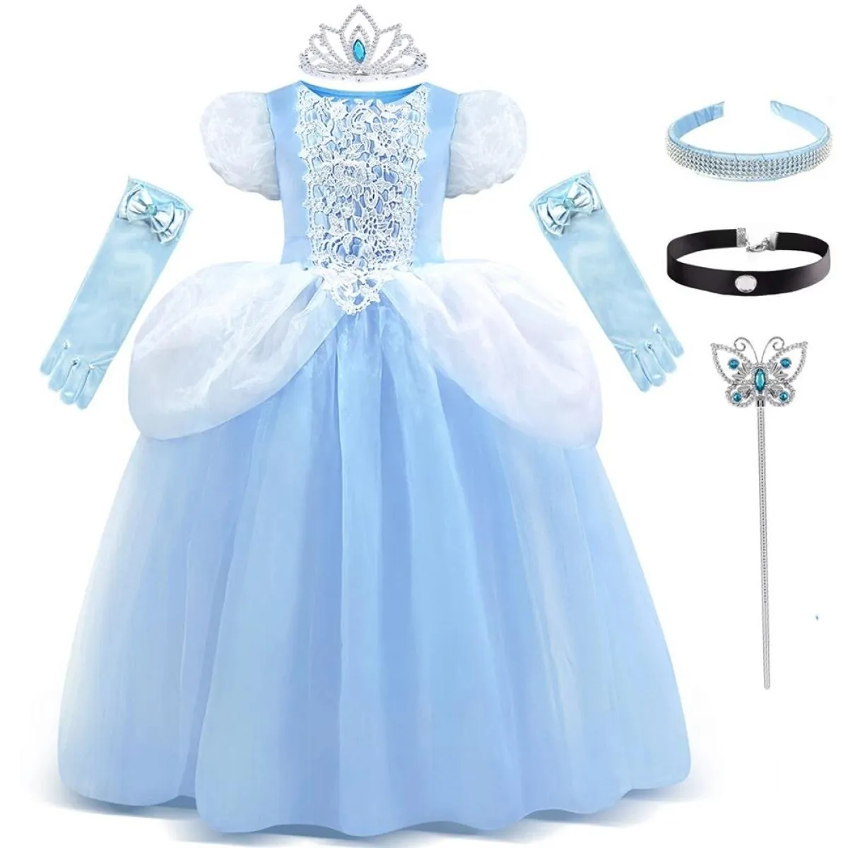 Giochi di ruolo nei giochi per ragazze 2023 Abiti da festa di compleanno per ragazze Accessori per spettacoli di Halloween Abiti