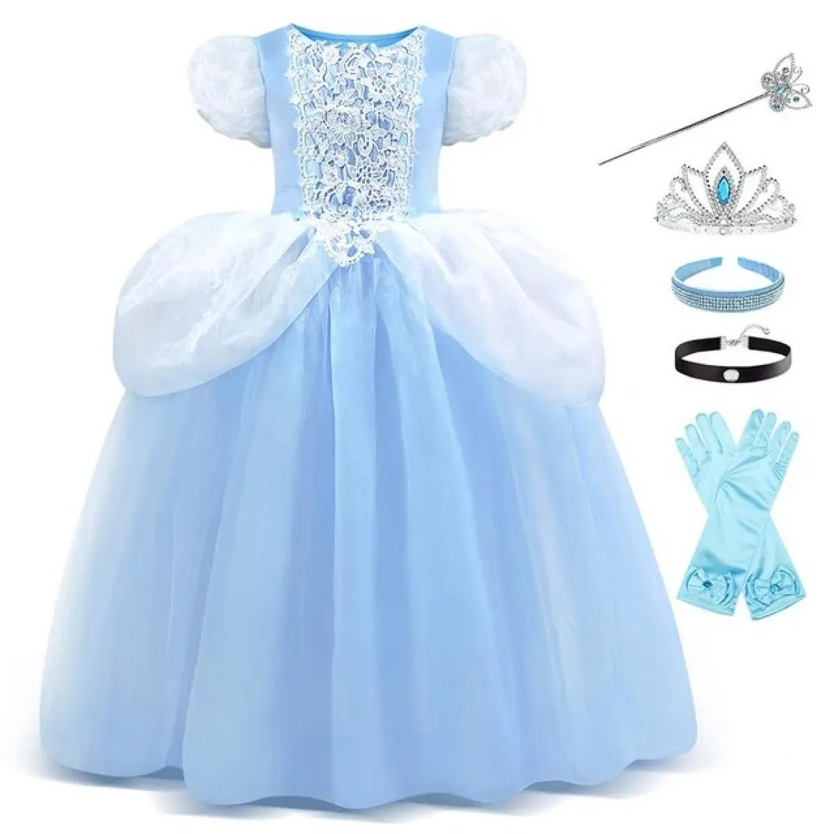 Giochi di ruolo nei giochi per ragazze 2023 Abiti da festa di compleanno per ragazze Accessori per spettacoli di Halloween Abiti