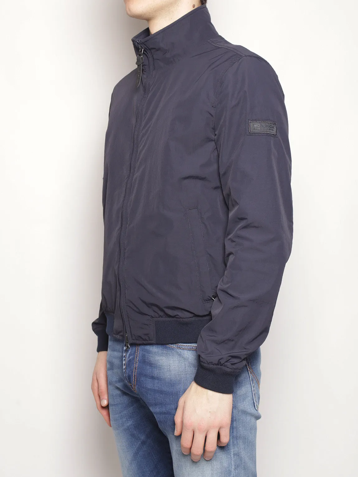 Giubbino Impermeabile Blu