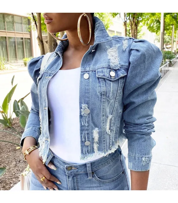 Giubbino jeans corto Baloony