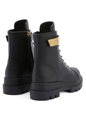 GIUSEPPE ZANOTTI Calzature,Stivaletti Stivaletto biker Alexa in pelle nera 