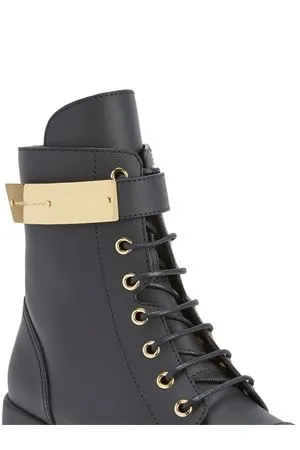 GIUSEPPE ZANOTTI Calzature,Stivaletti Stivaletto biker Alexa in pelle nera 