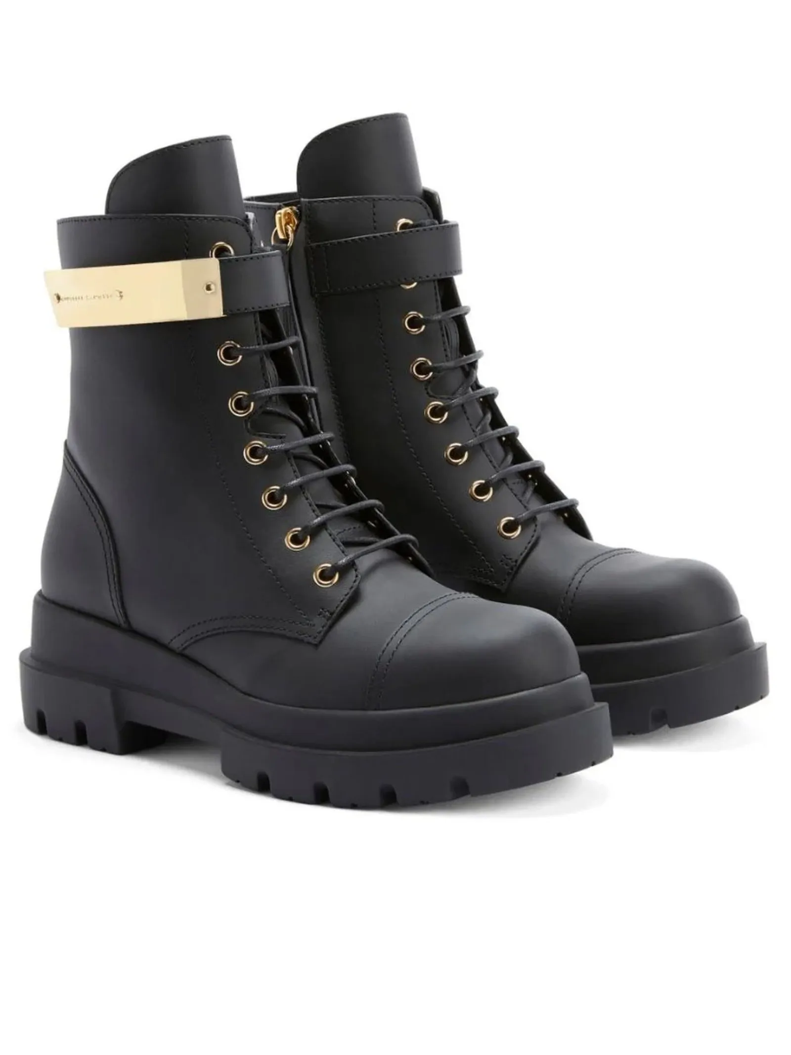 GIUSEPPE ZANOTTI Calzature,Stivaletti Stivaletto biker Alexa in pelle nera 